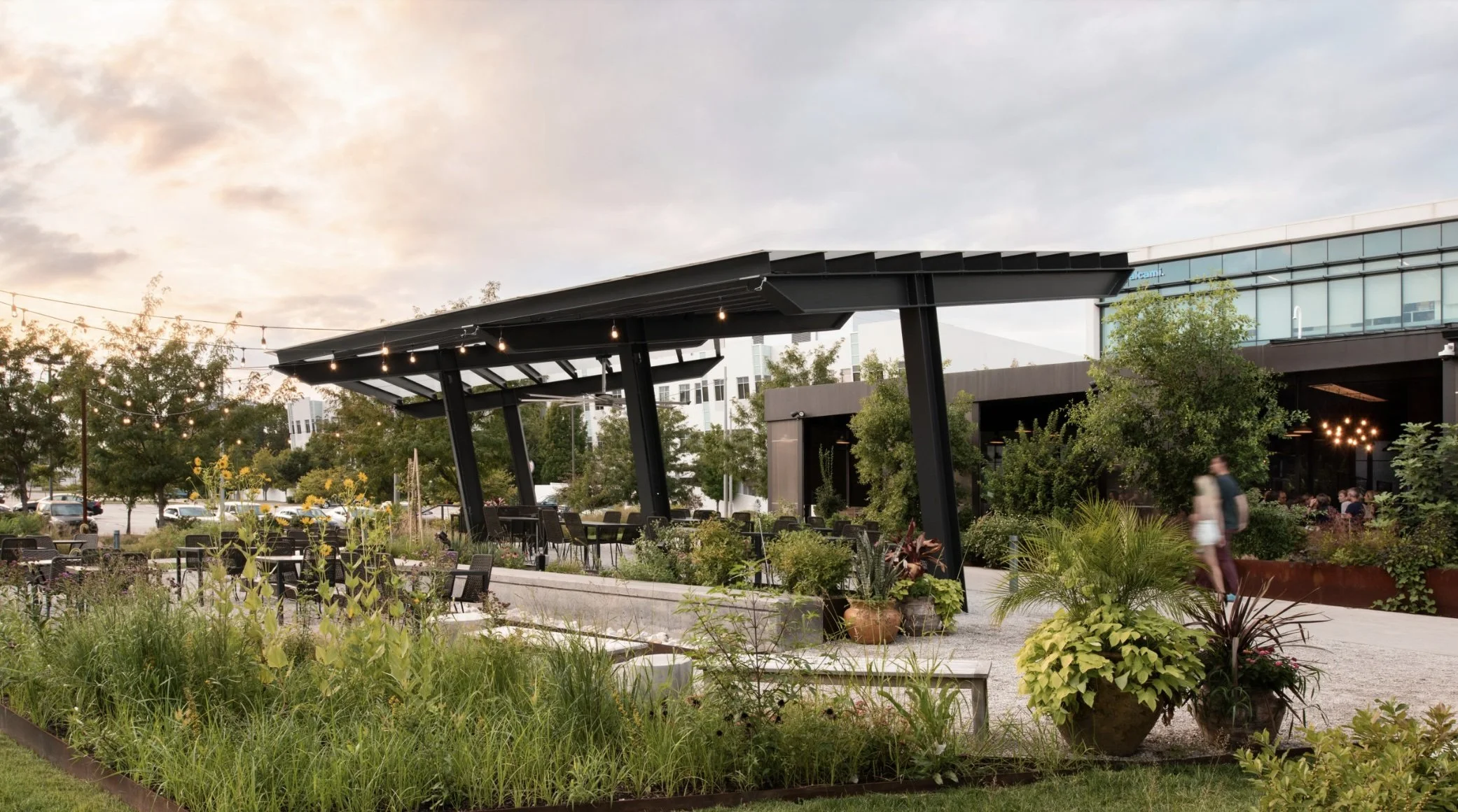Garden Terrace at Vicia