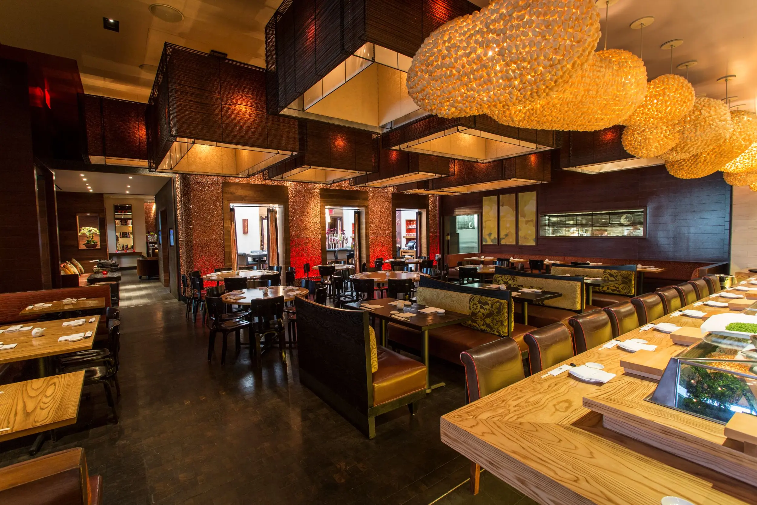 Main Dining Room at Nobu Los Angeles