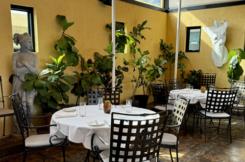 Patio at Casbah