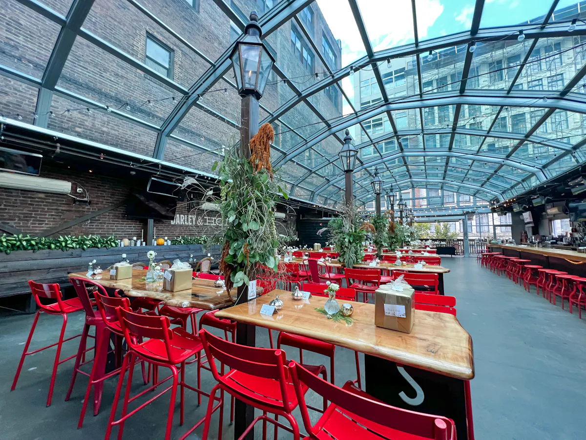 Il Tetto Rooftop Beer Garden at Il Tetto at Sienna Mercato