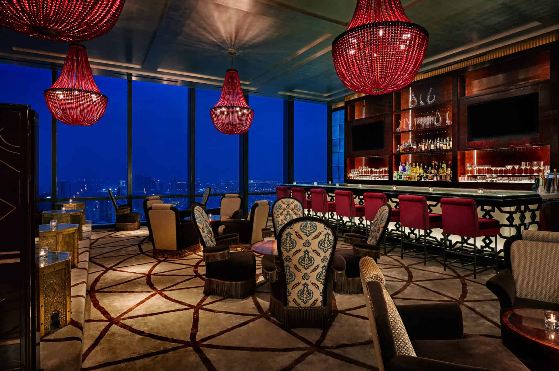 CUT Lounge at CUT by Wolfgang Puck at Beverly Wilshire