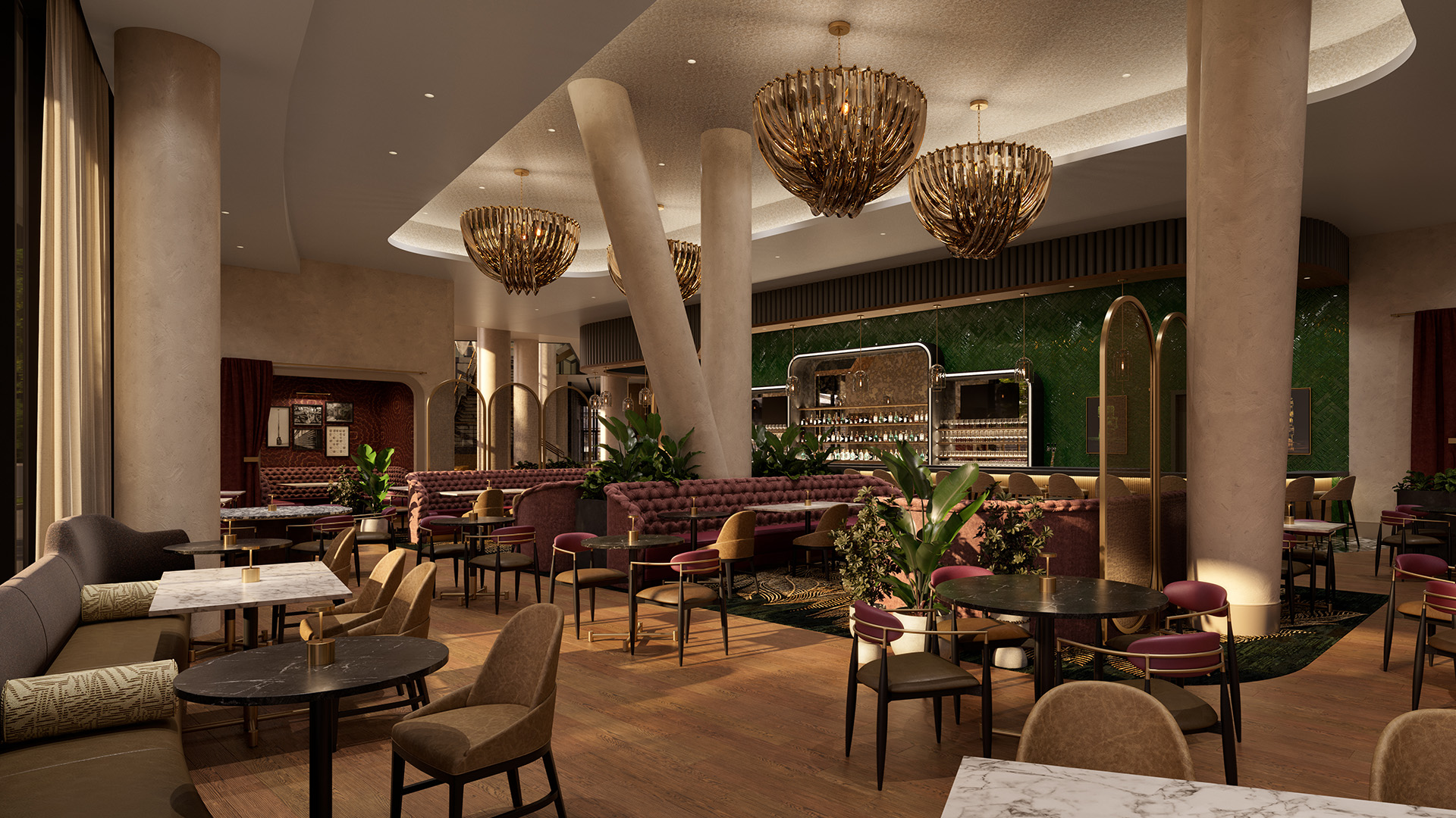 Zephyr Southern Brasserie private dining 2