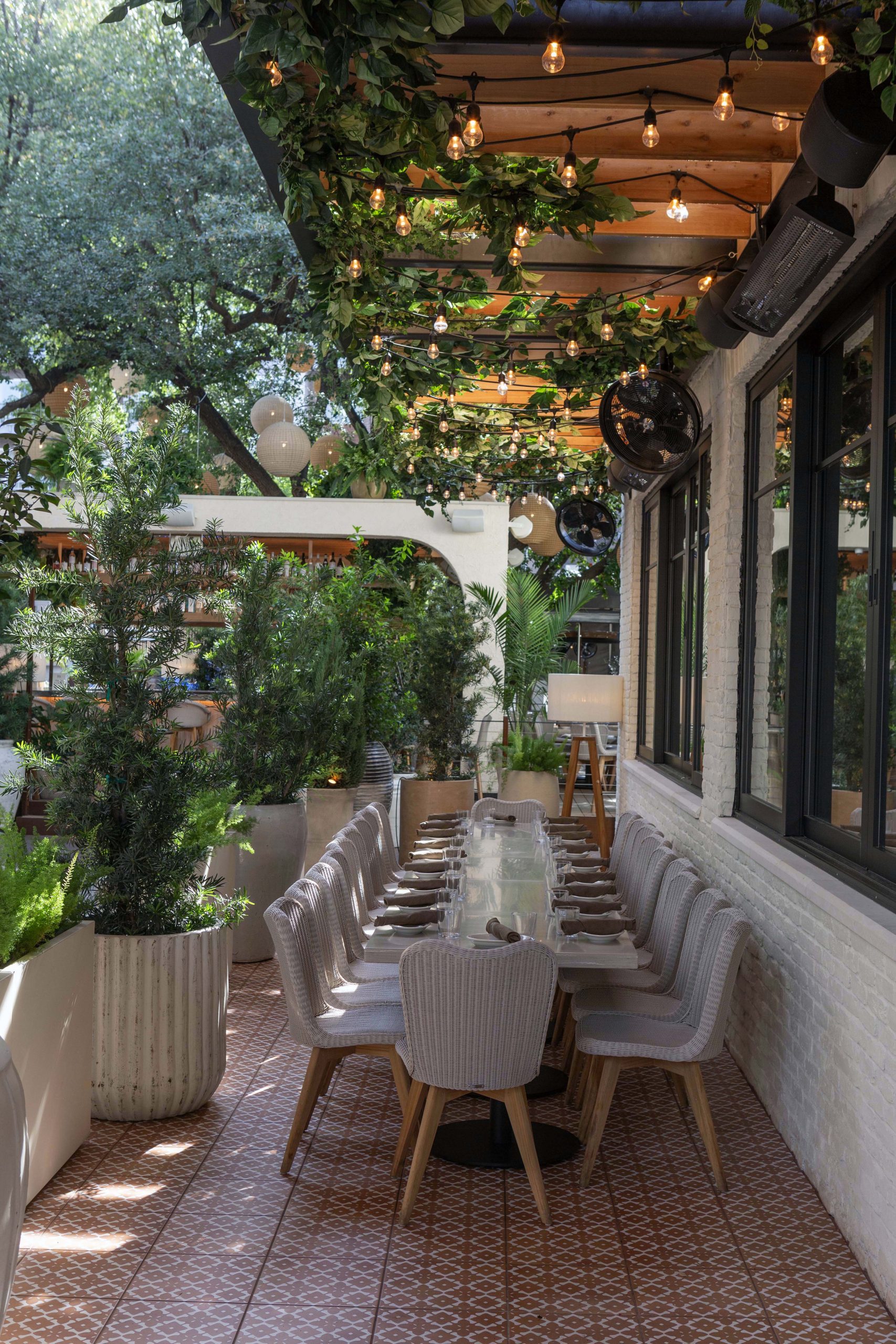 Upper Patio at Ema - Austin