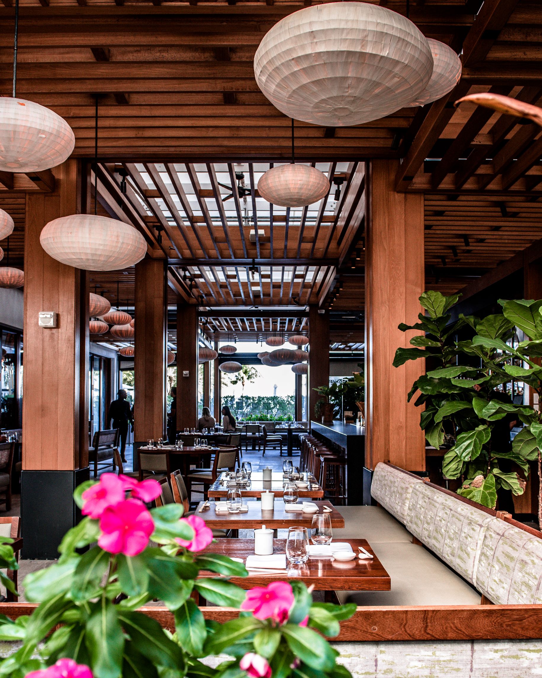Patio at Nobu Miami