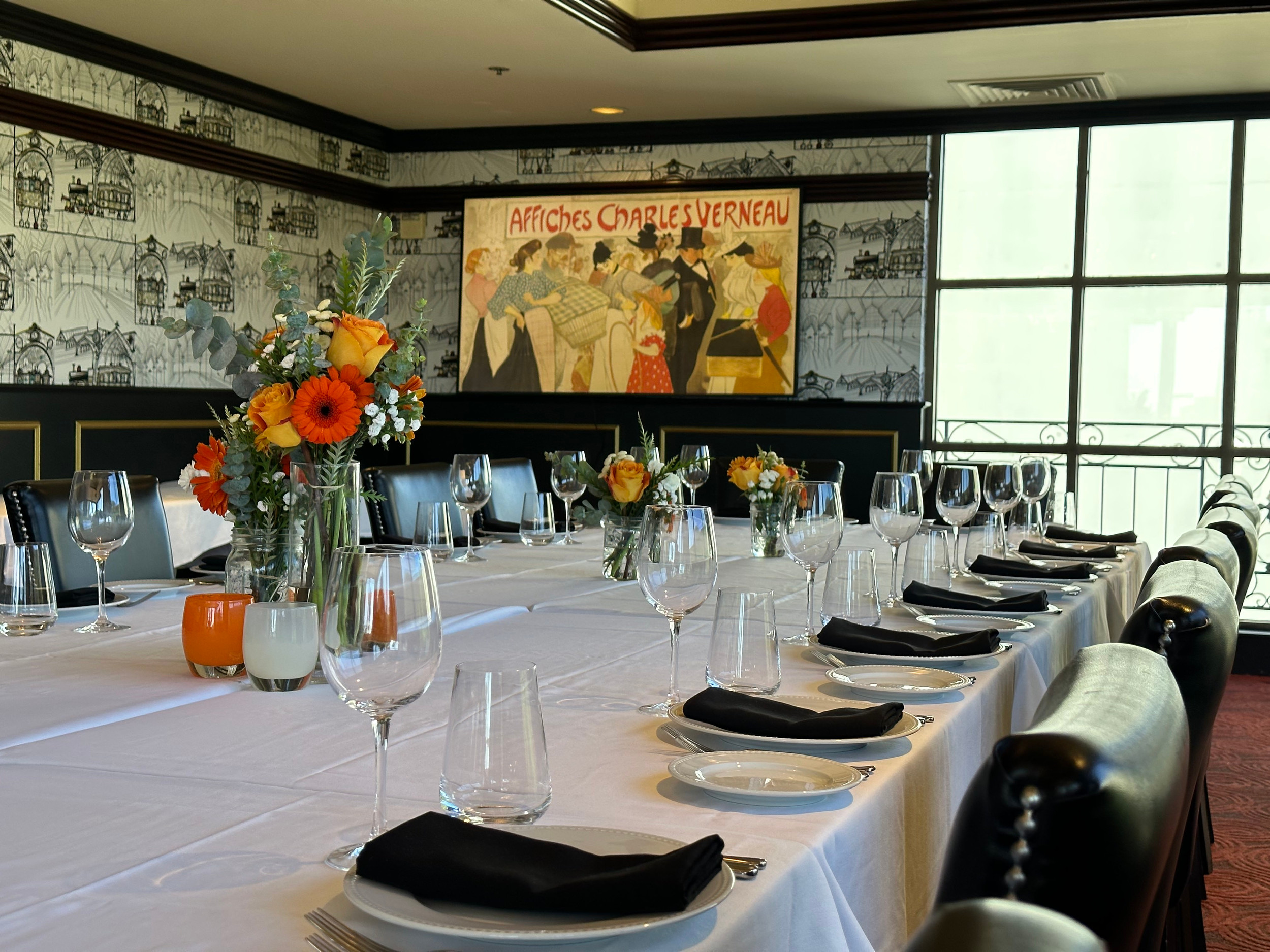 Reception Menu at Osso Steakhouse