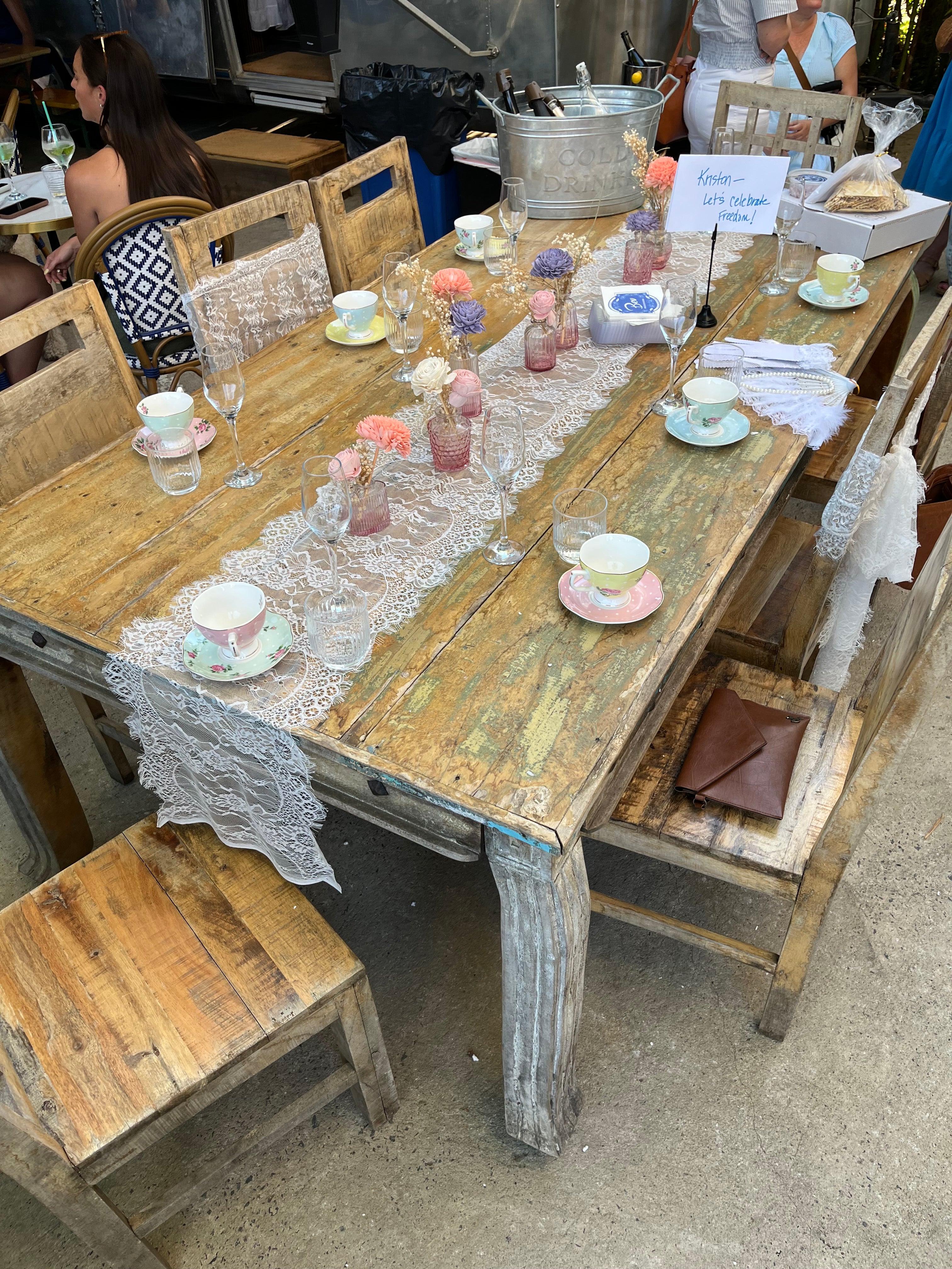 The Family Table at Bev Proseccheria