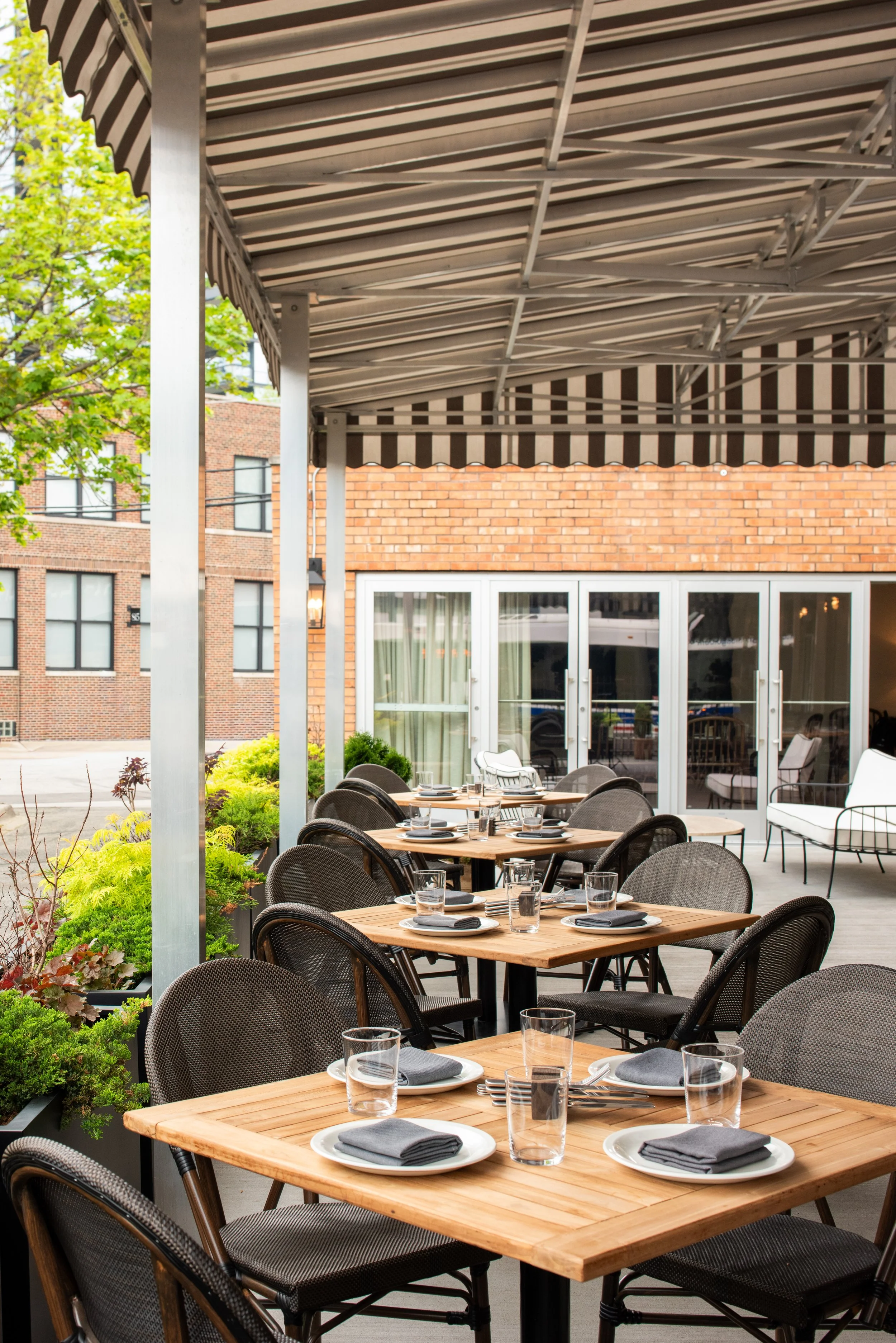 Patio at Ox Bar & Hearth