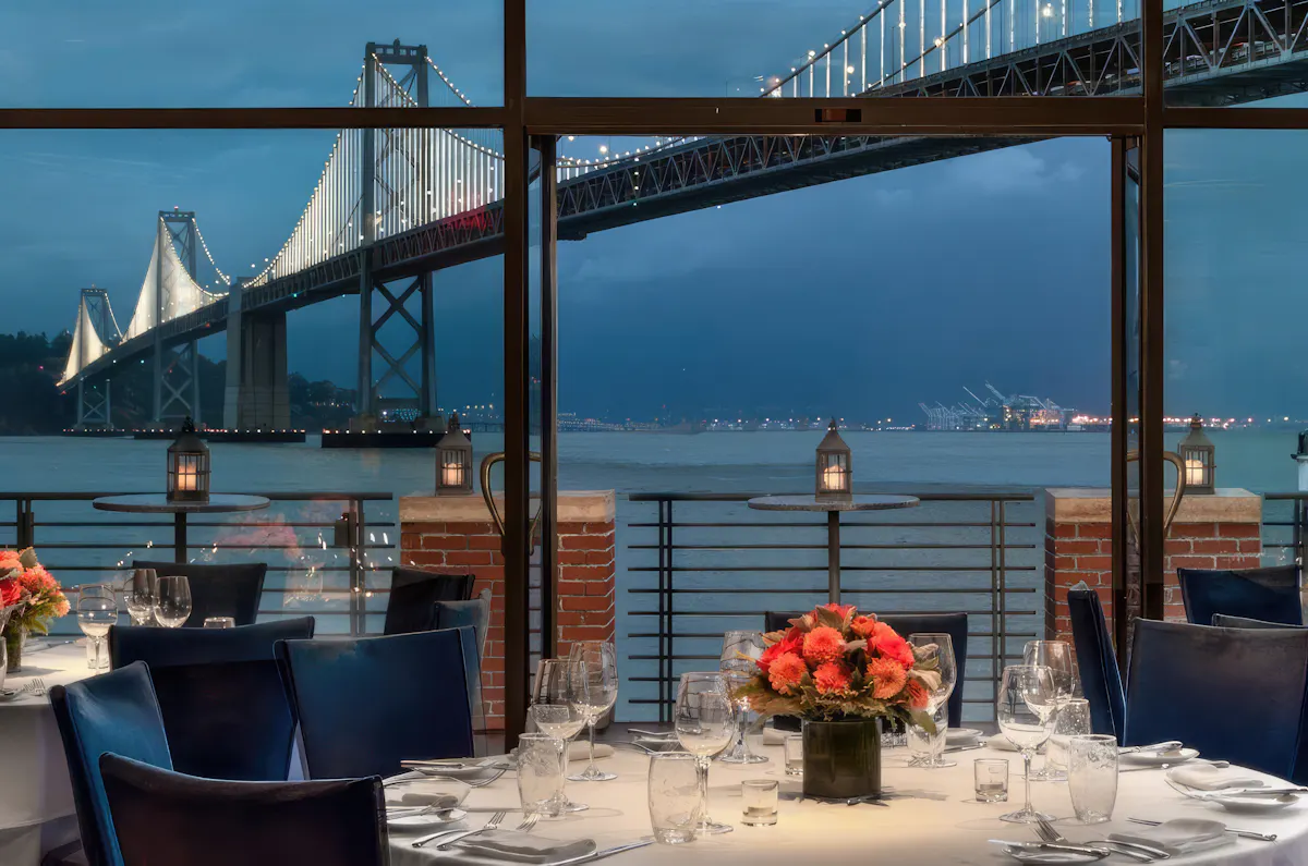 The Bridge Tower Room at Waterbar
