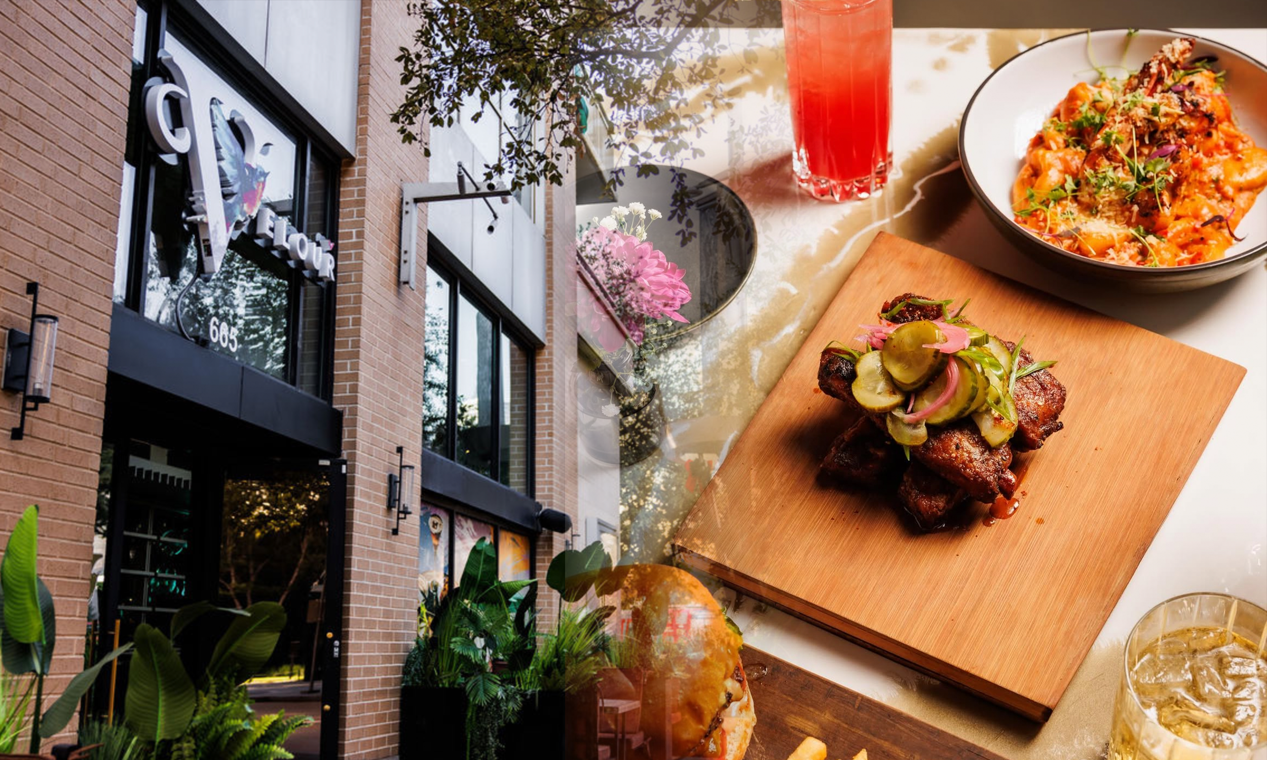 Private Dining at Velour restaurant