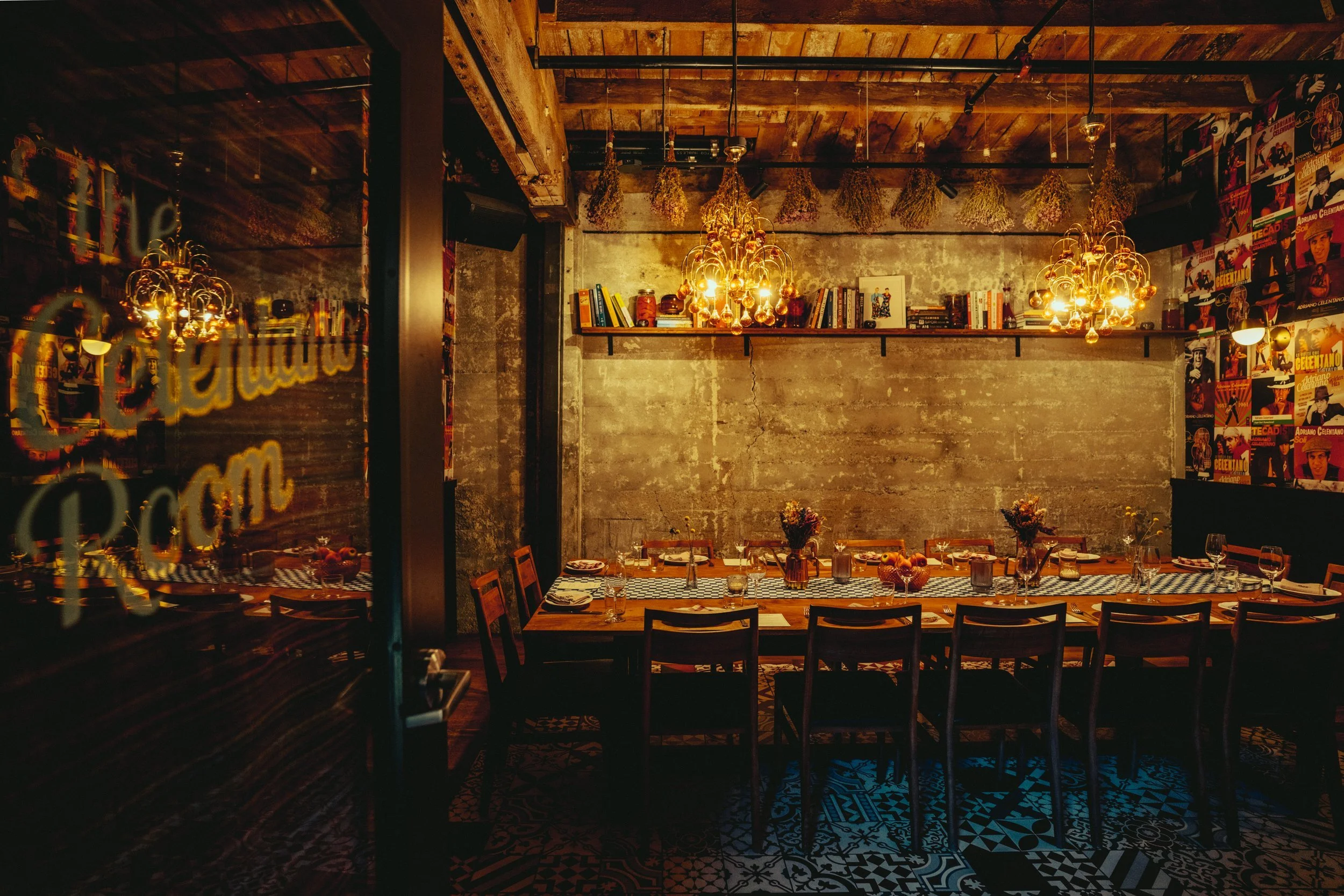 Celentano Room at Che Fico San Francisco