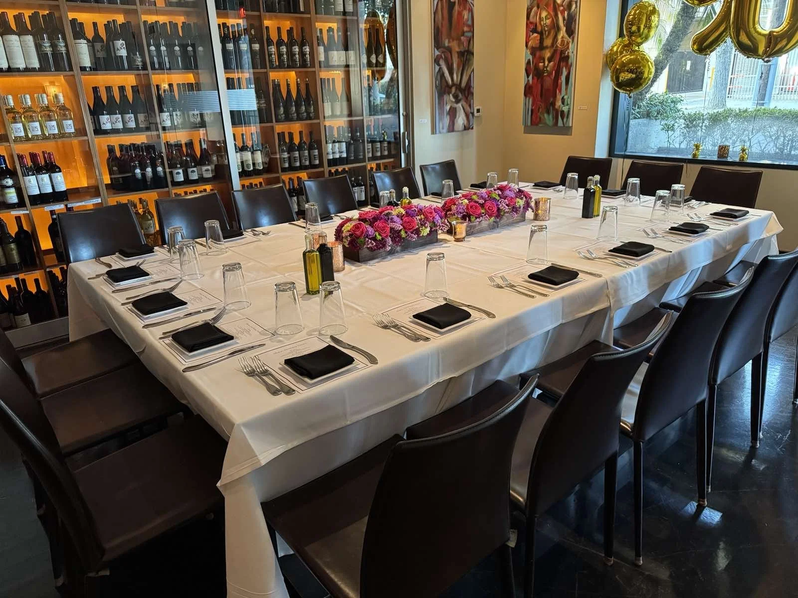 Wine Room at El Moro