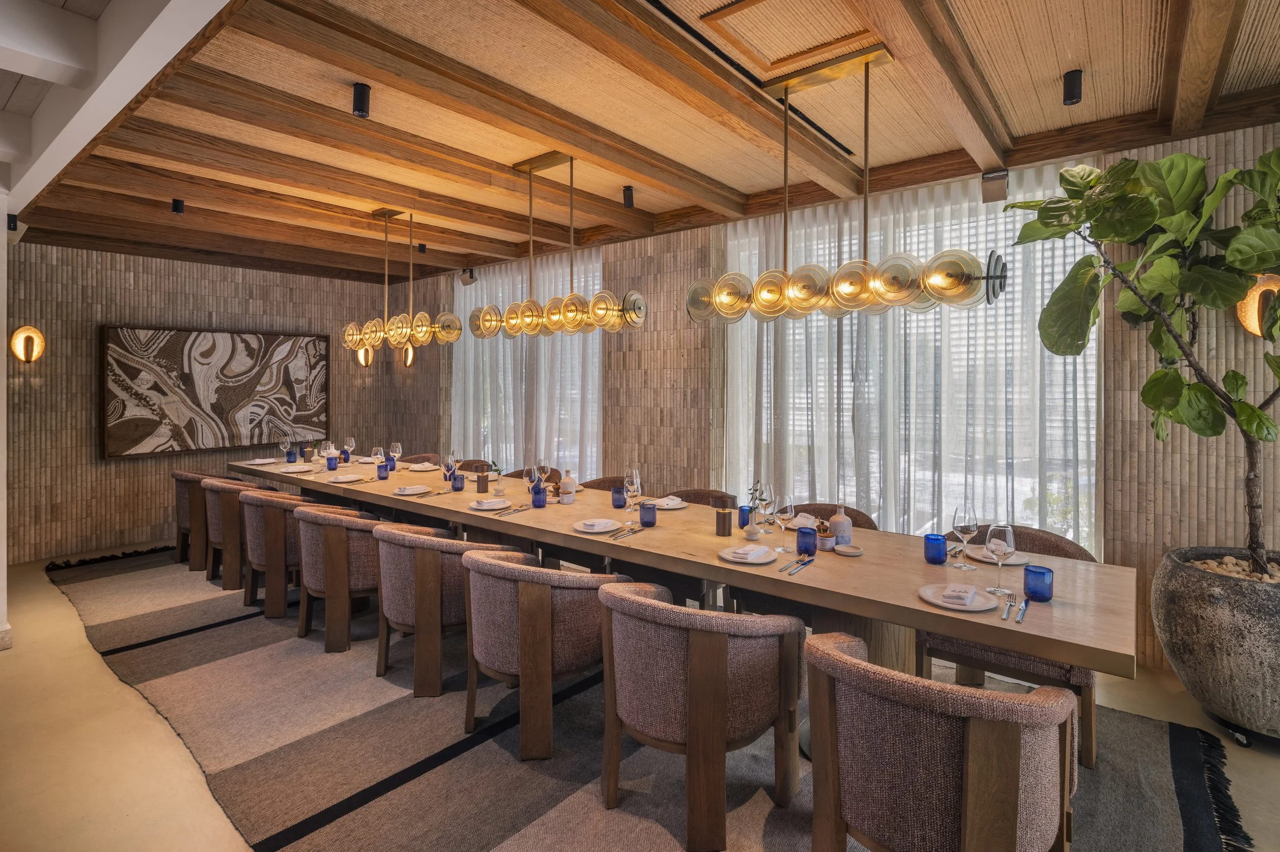 AVA MediterrAegean Coconut Grove private dining 2