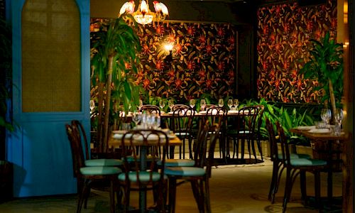 Main Dining Room at La Cañita Beach