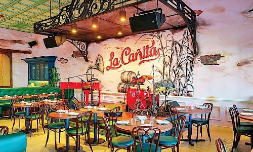 La Cañita Beach private dining 5