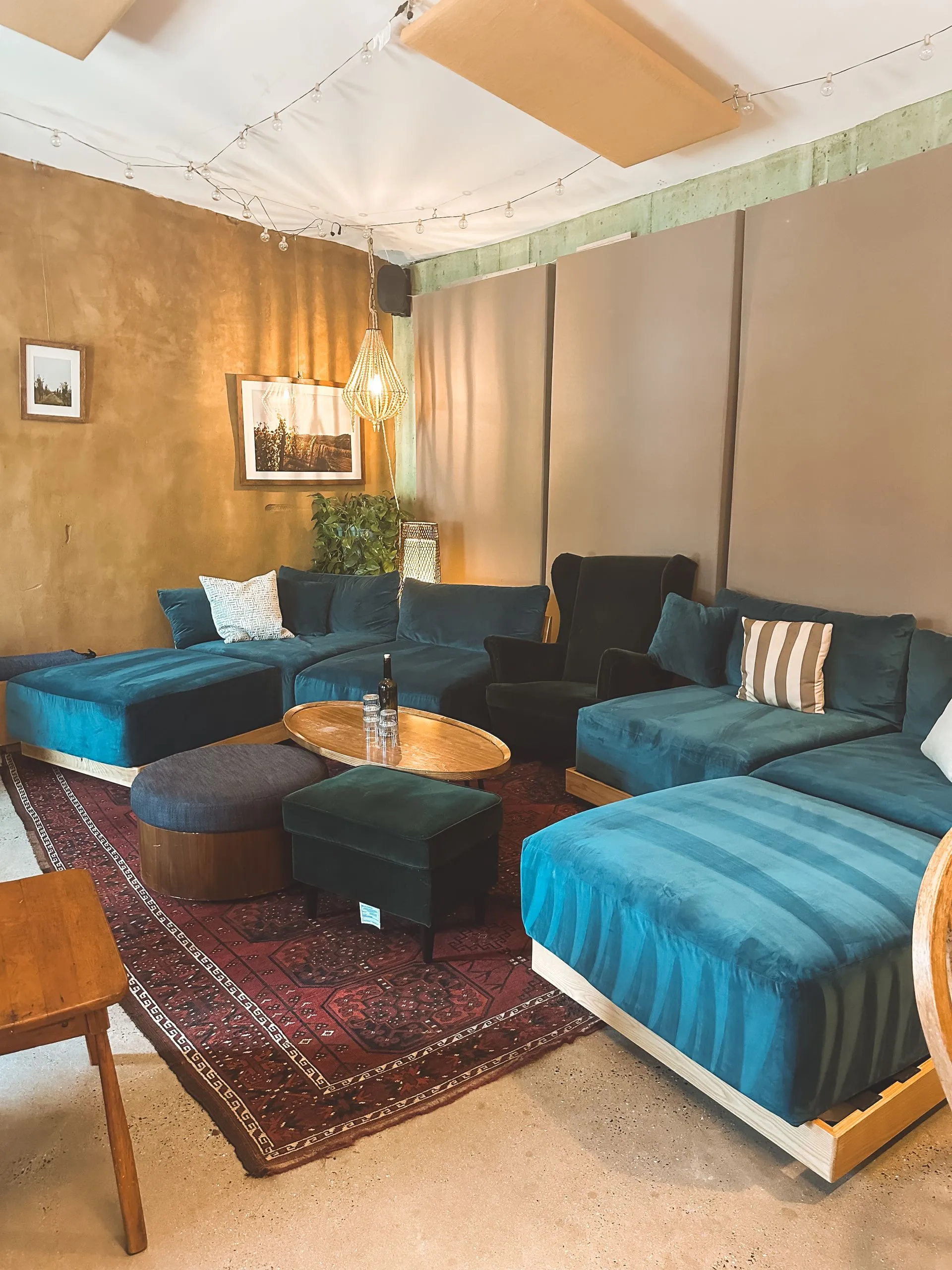 Living Room Semi-Private Rental at Black Ankle Vineyards