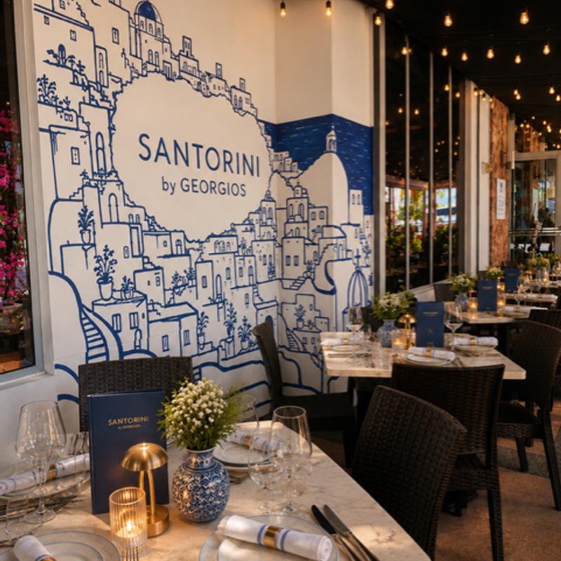 Santorini By Georgios private dining 3