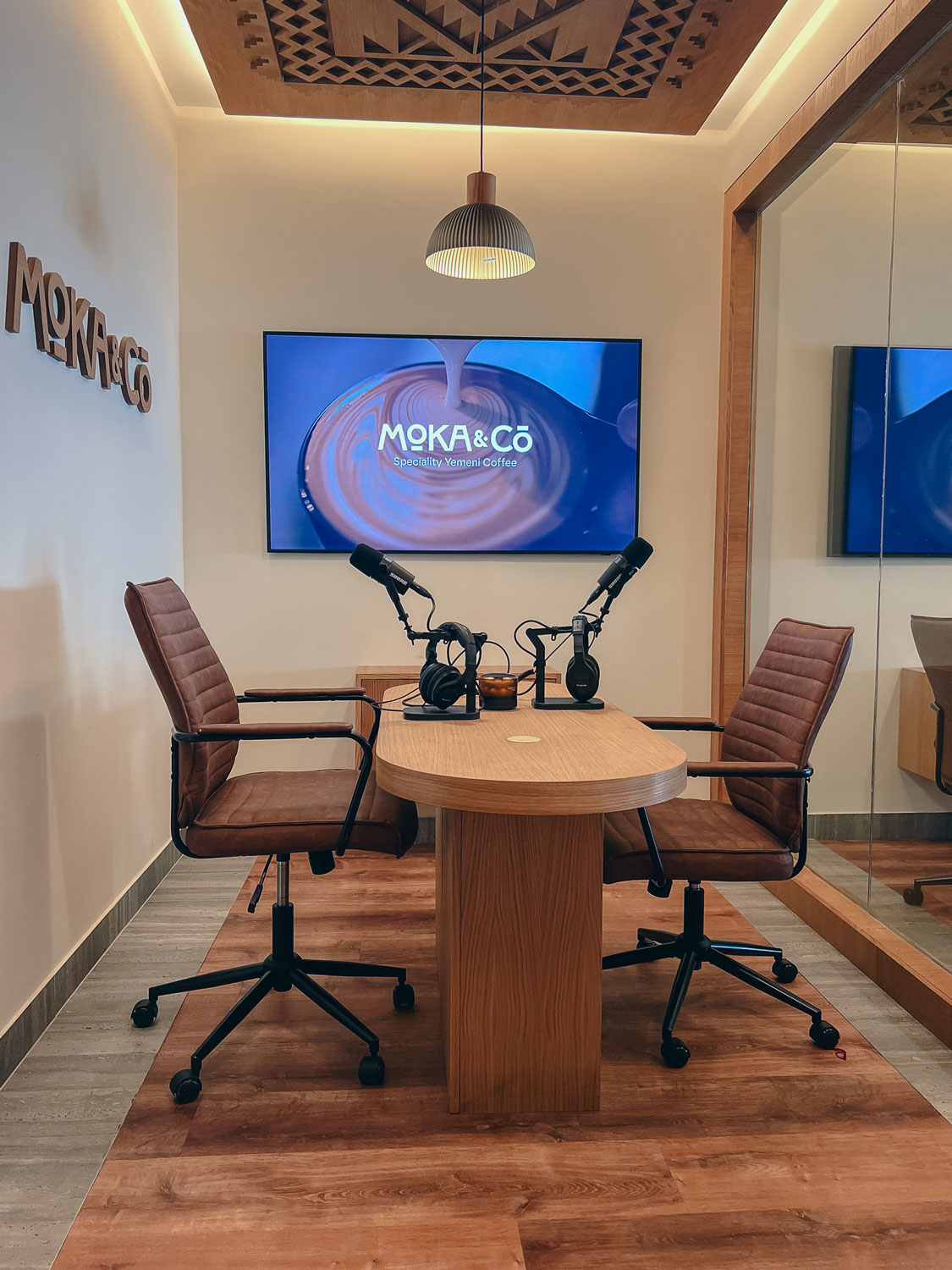 Podcast Studio at Moka & Co