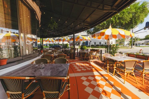 Covered Patio at Osteria Ester