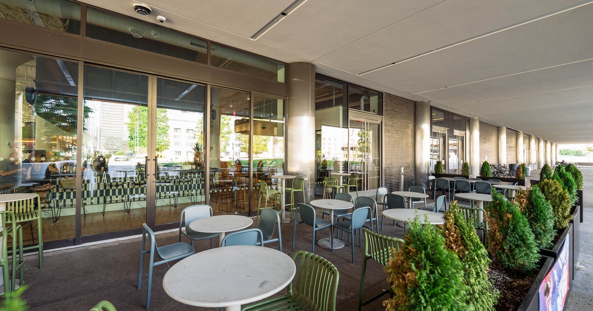 The Patio at Gather Food Hall & Bulletin Bar