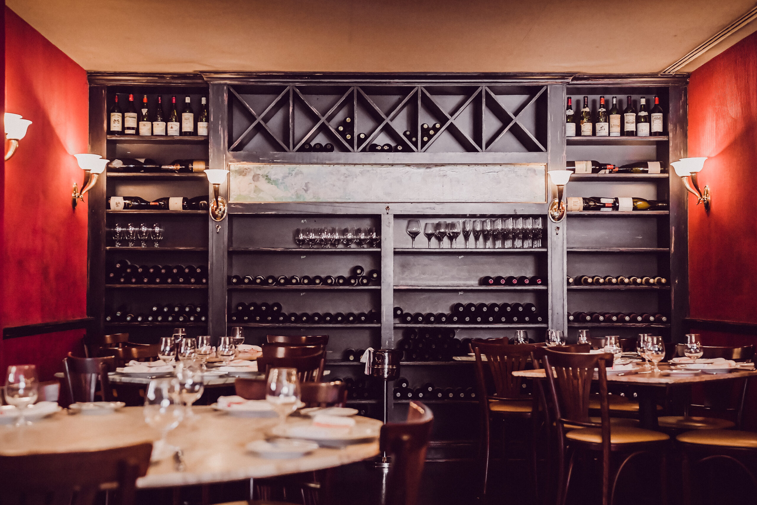 The Small Dining Room at Petit Louis Bistro