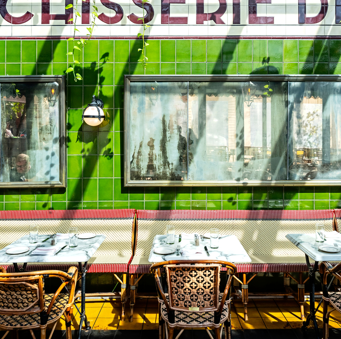 Enclosed Terrace at Le Diplomate
