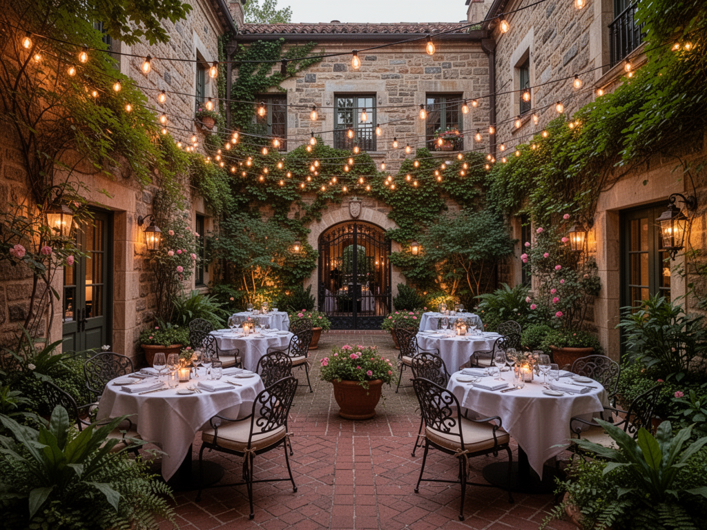Garden Patio at Iron Gate