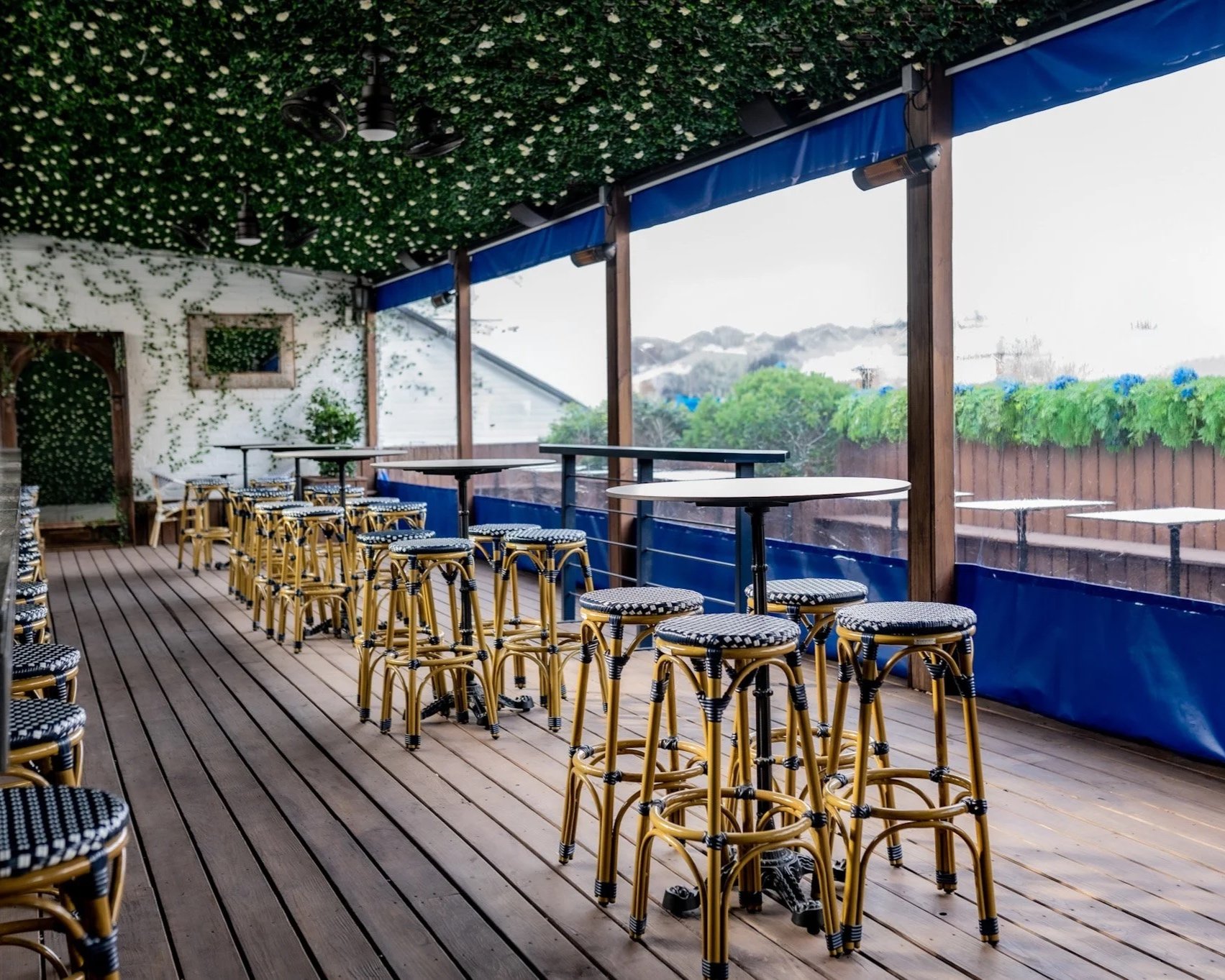 Rooftop Garden at Bonne Vie Cafe and Bistro