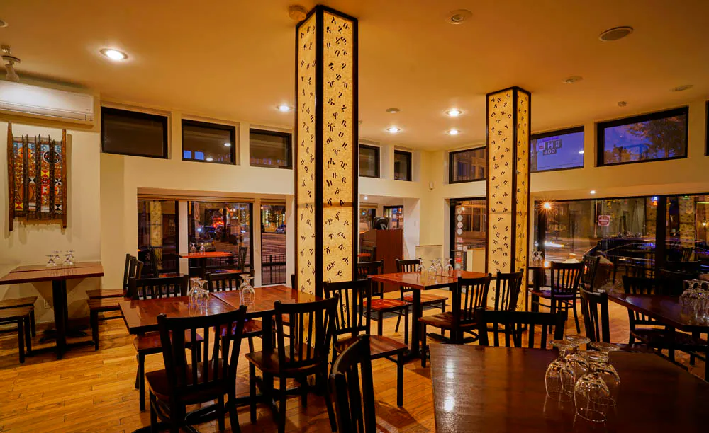 Ethiopic Restaurant private dining 2