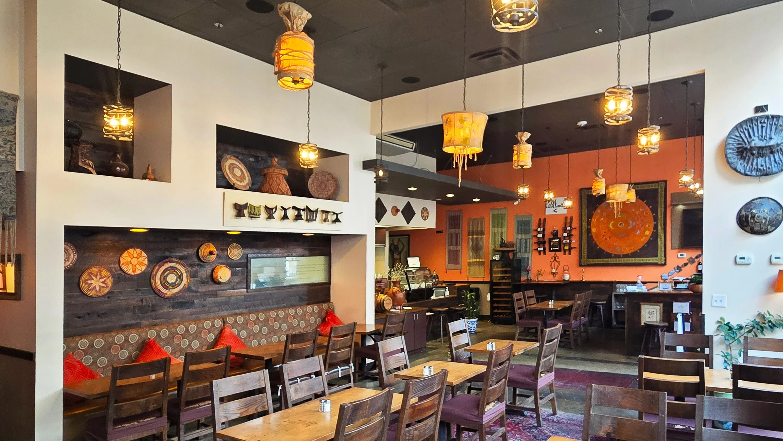 Letena Ethiopian Restaurant private dining 2