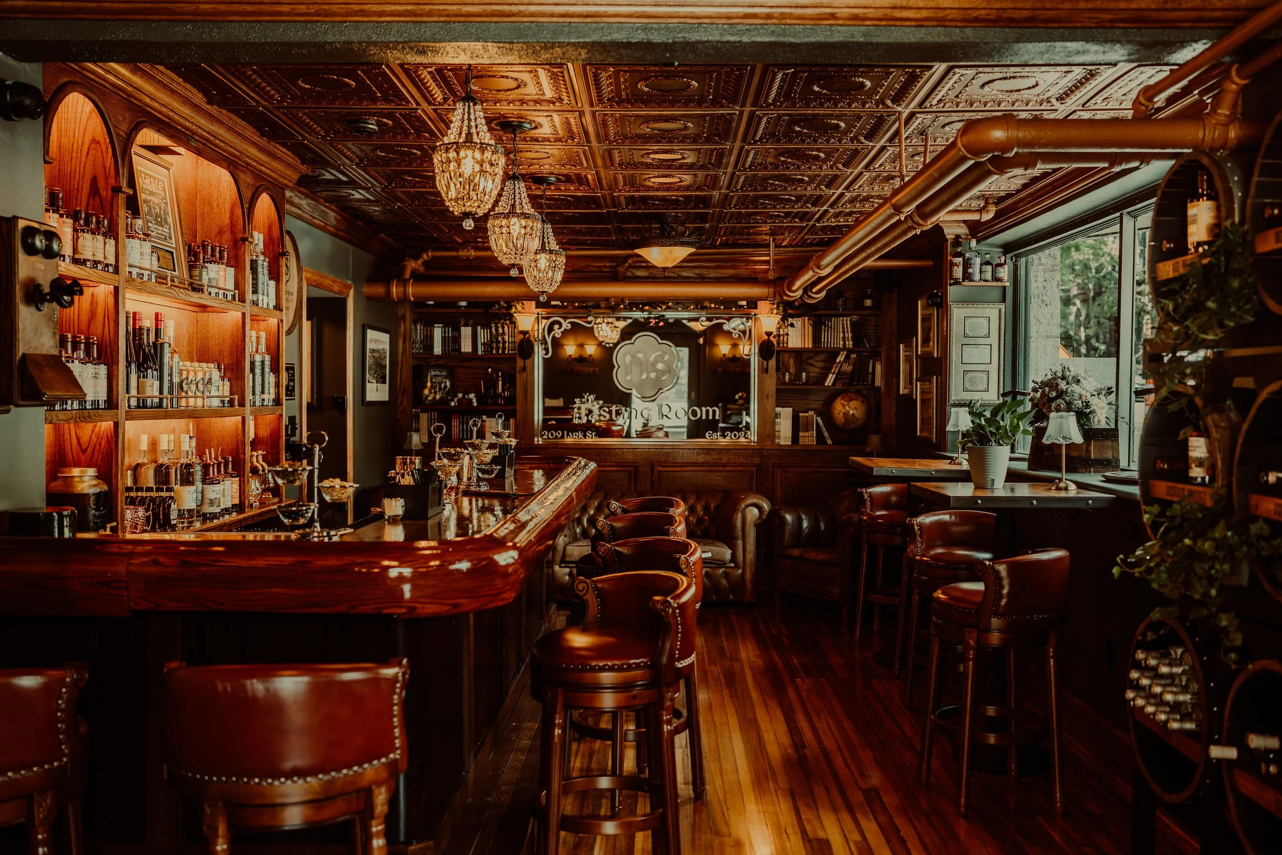 New Scotland Spirits Tasting Room private dining 3