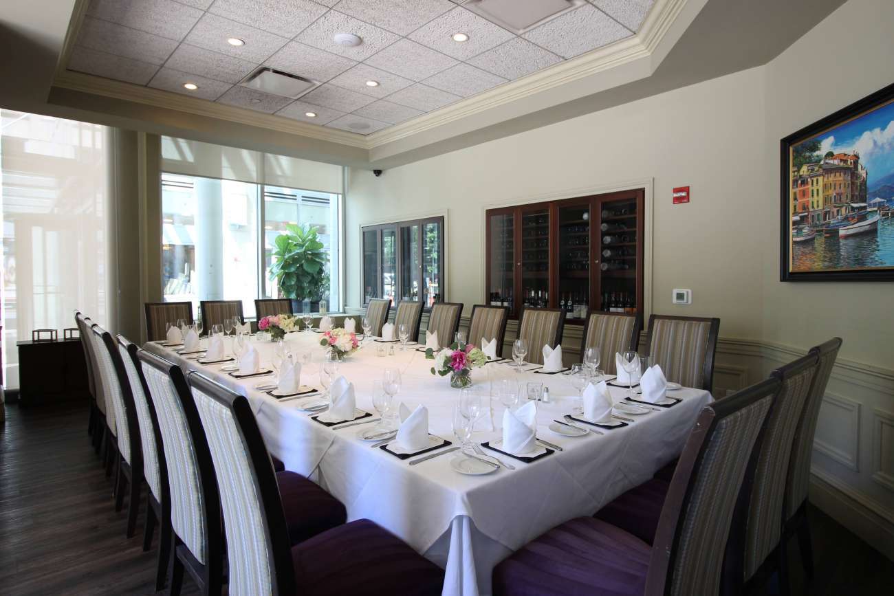 Wine Room at Davio's Boston Back Bay