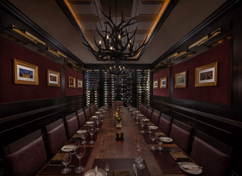 The Policy Room at Clark's Steakhouse