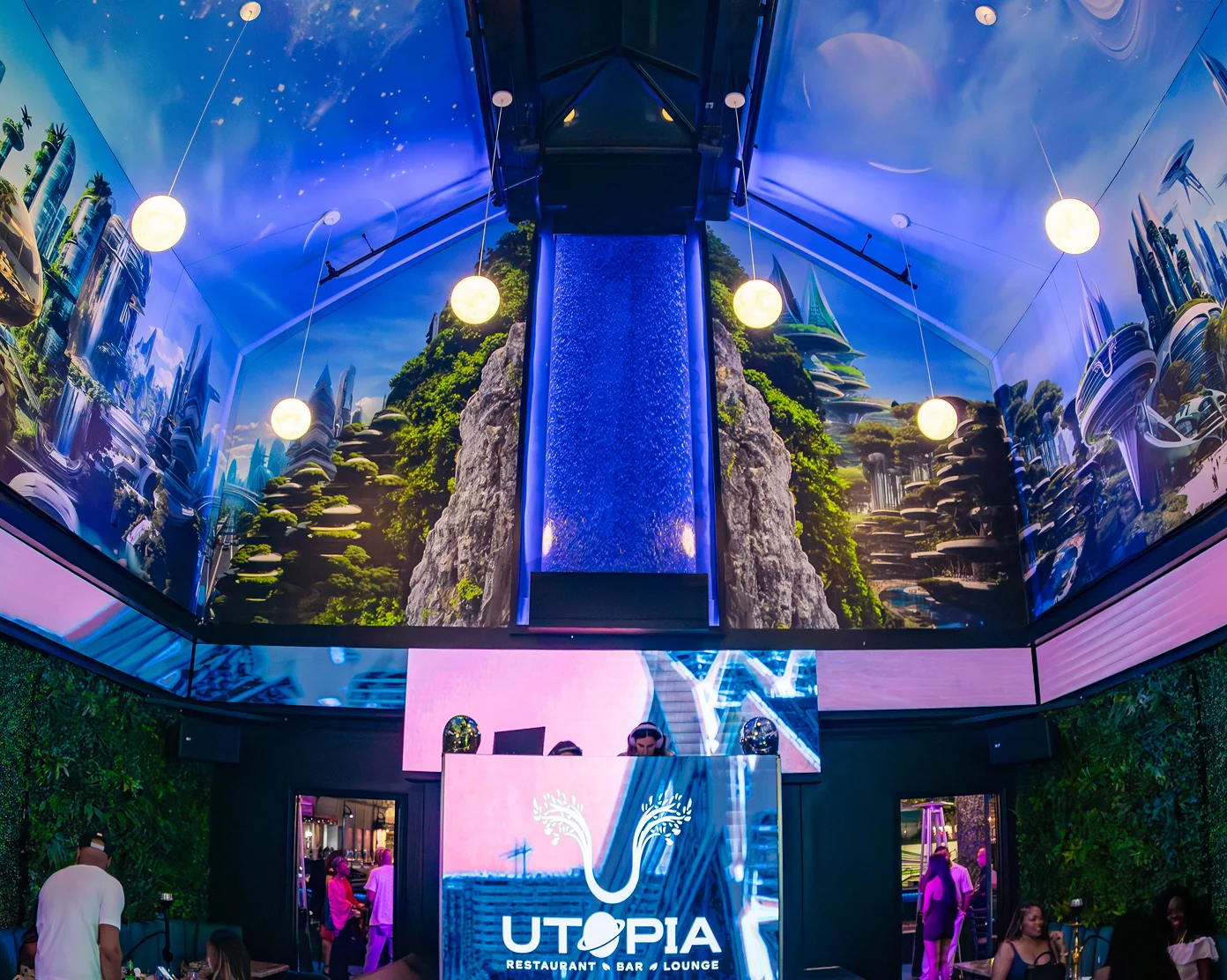 Utopia Restaurant at the Underground Atlanta private dining 2