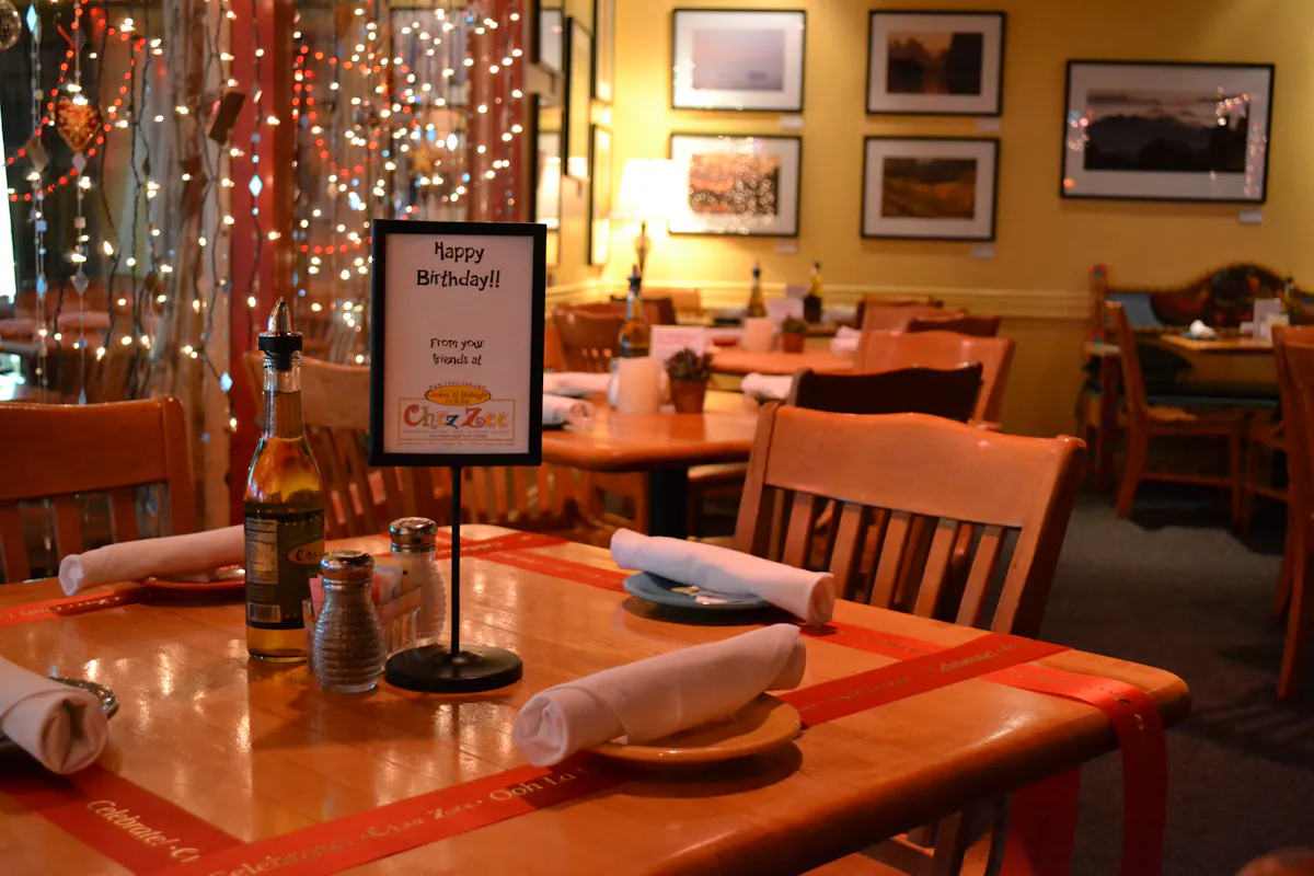 Chez Zee American Bistro private dining 2