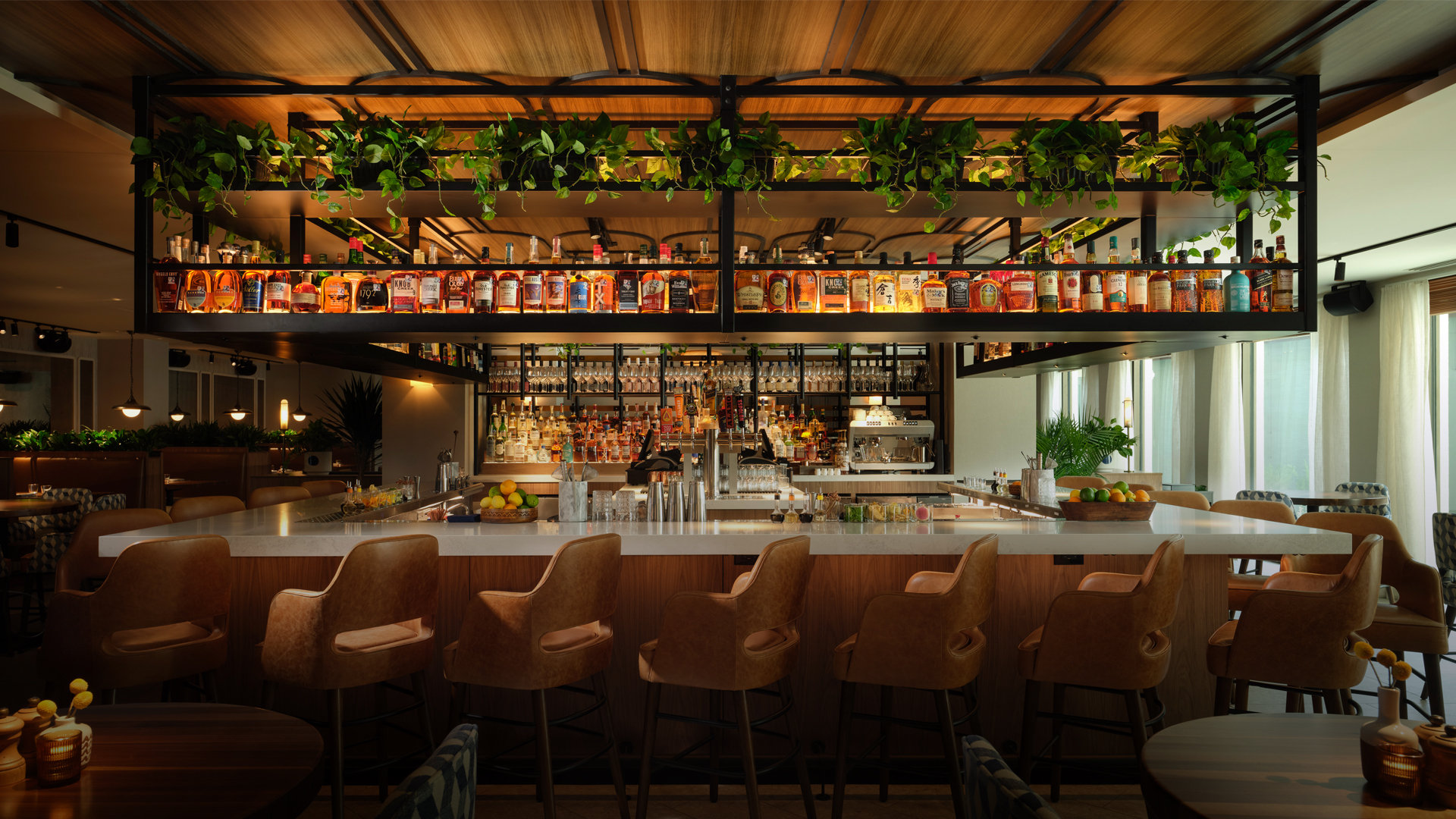 Private dining spaces at Corinne at The Domain at Corinne at The Domain