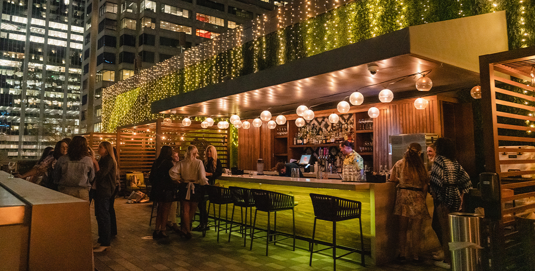 Edge Rooftop private dining 5