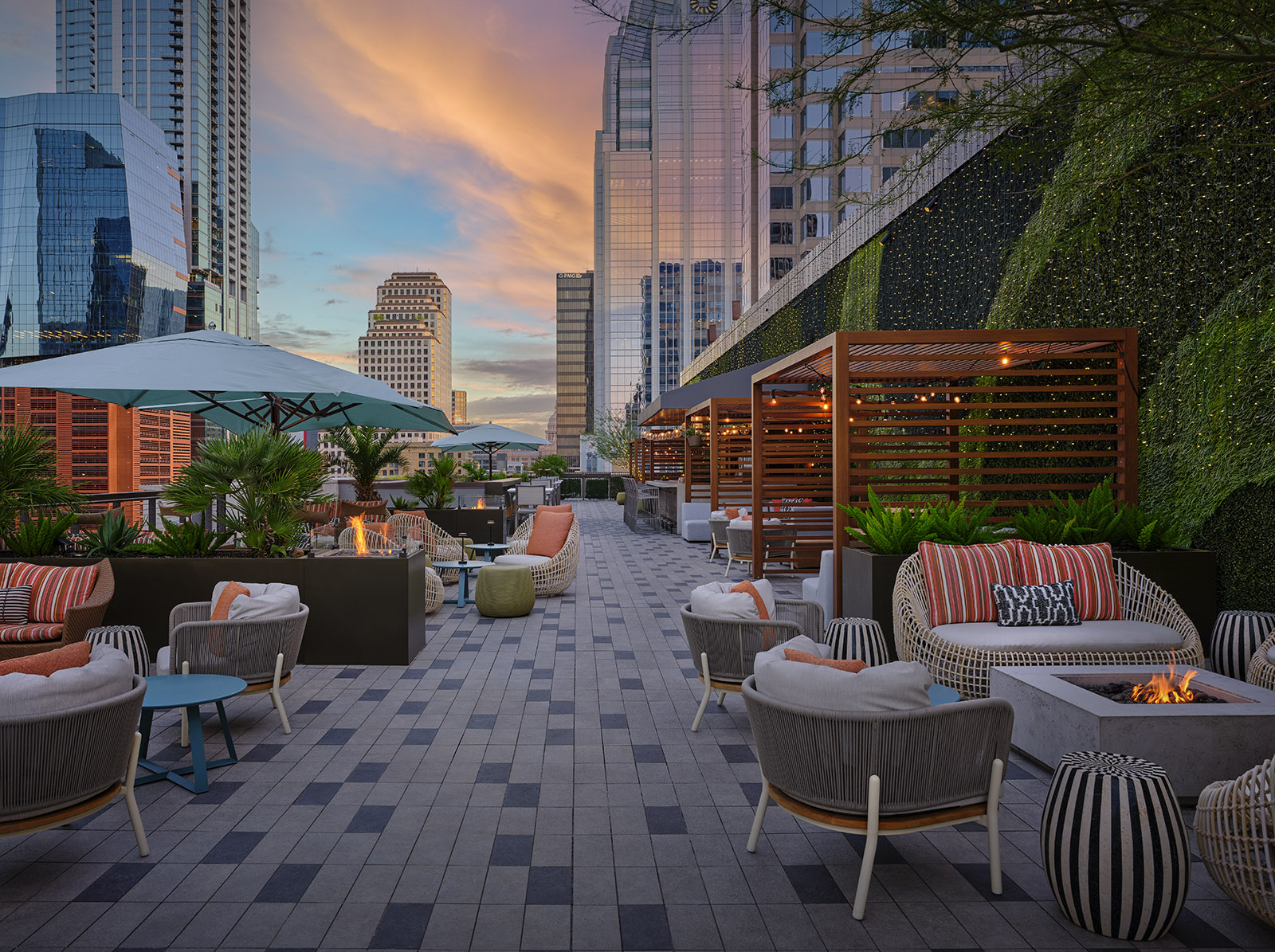 Edge Rooftop private dining 2