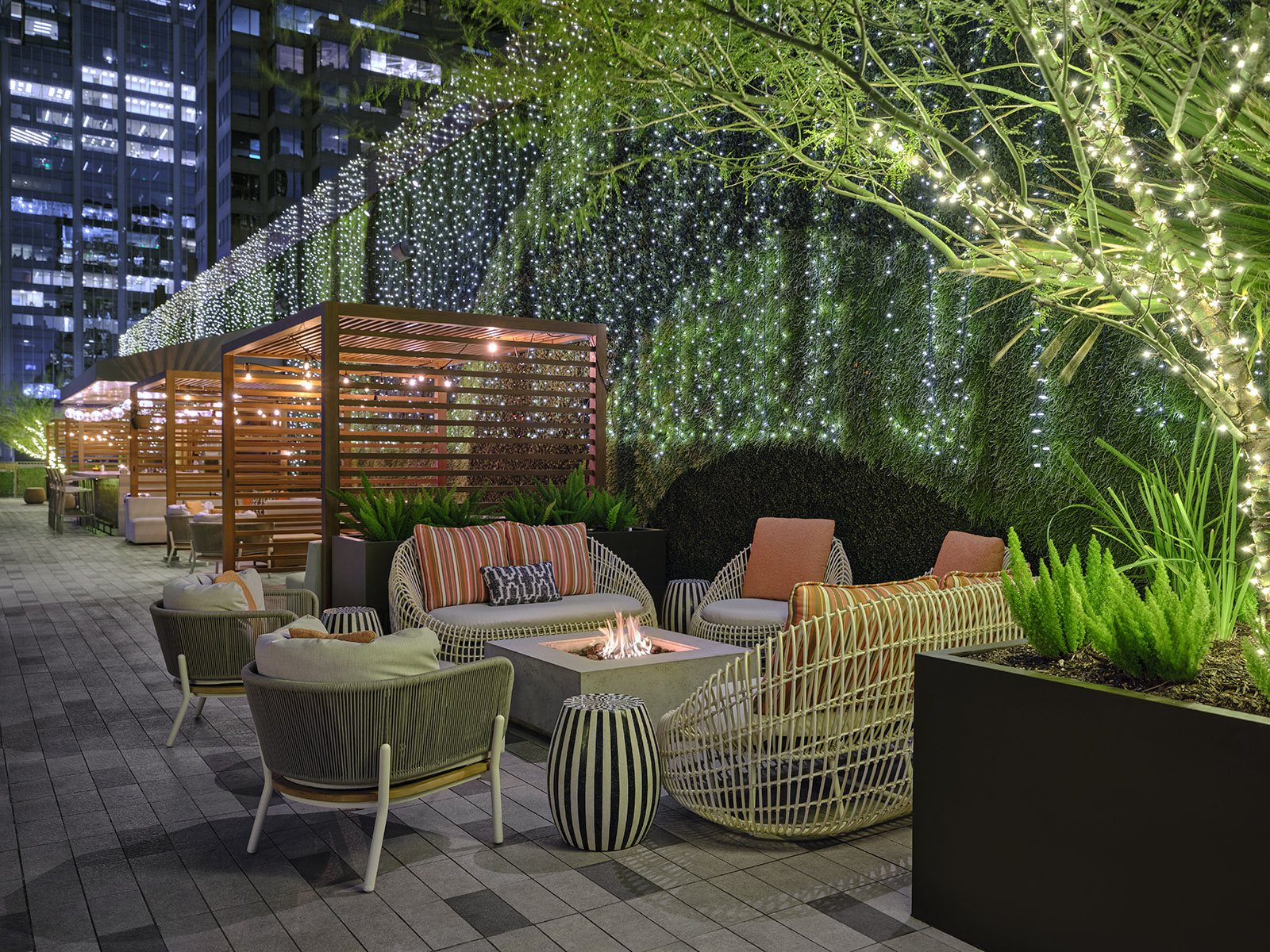 Edge Rooftop private dining 4