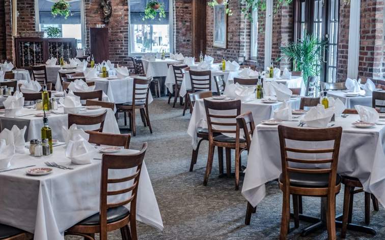Private dining rooms at Chiapparelli's Restaurant