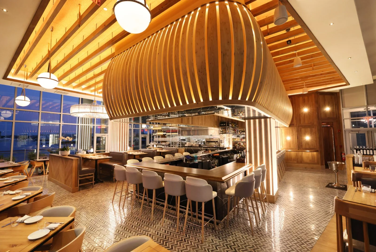 Cocktail Reception Area at Mida