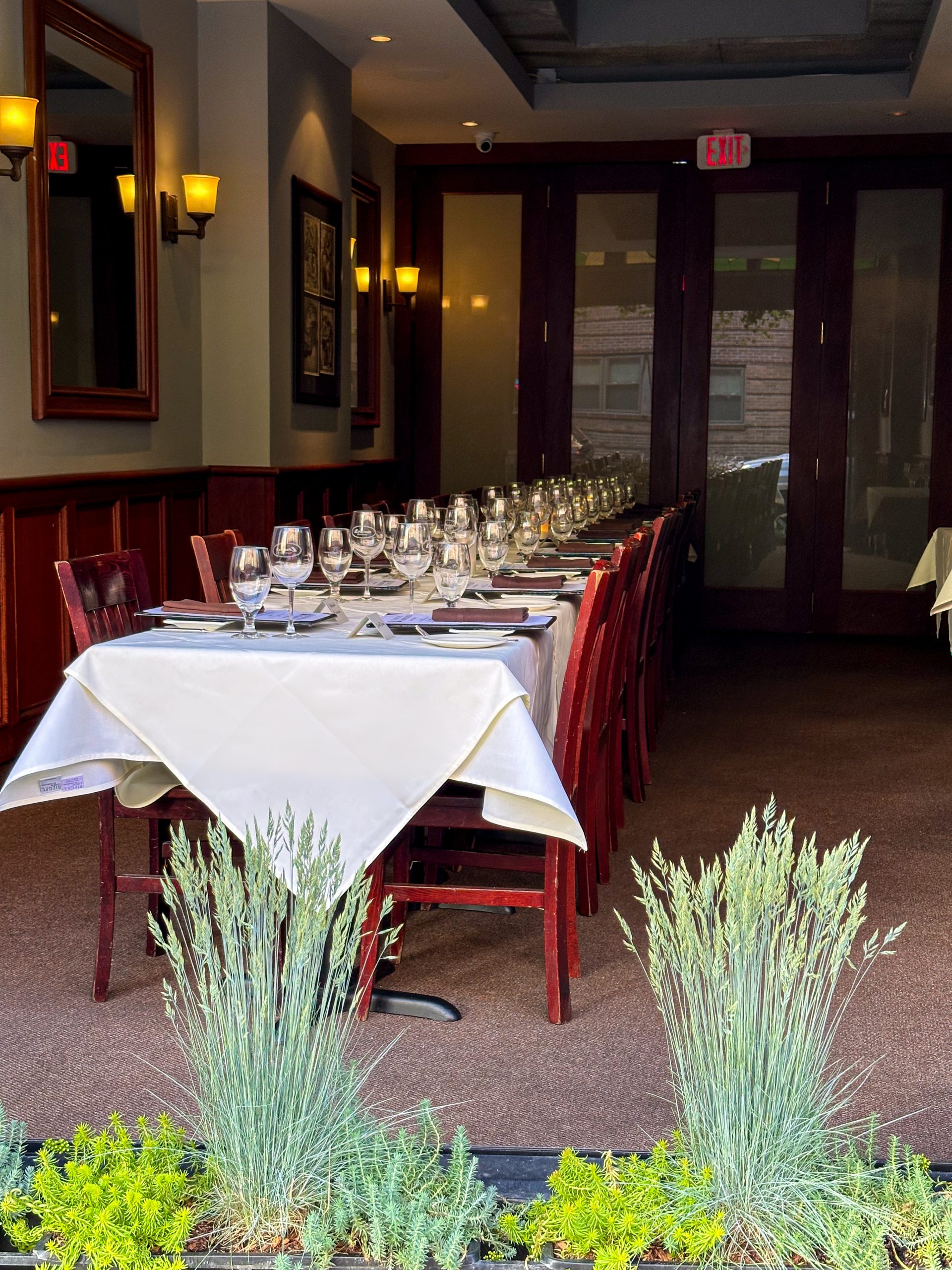 Lucca Restaurant private dining