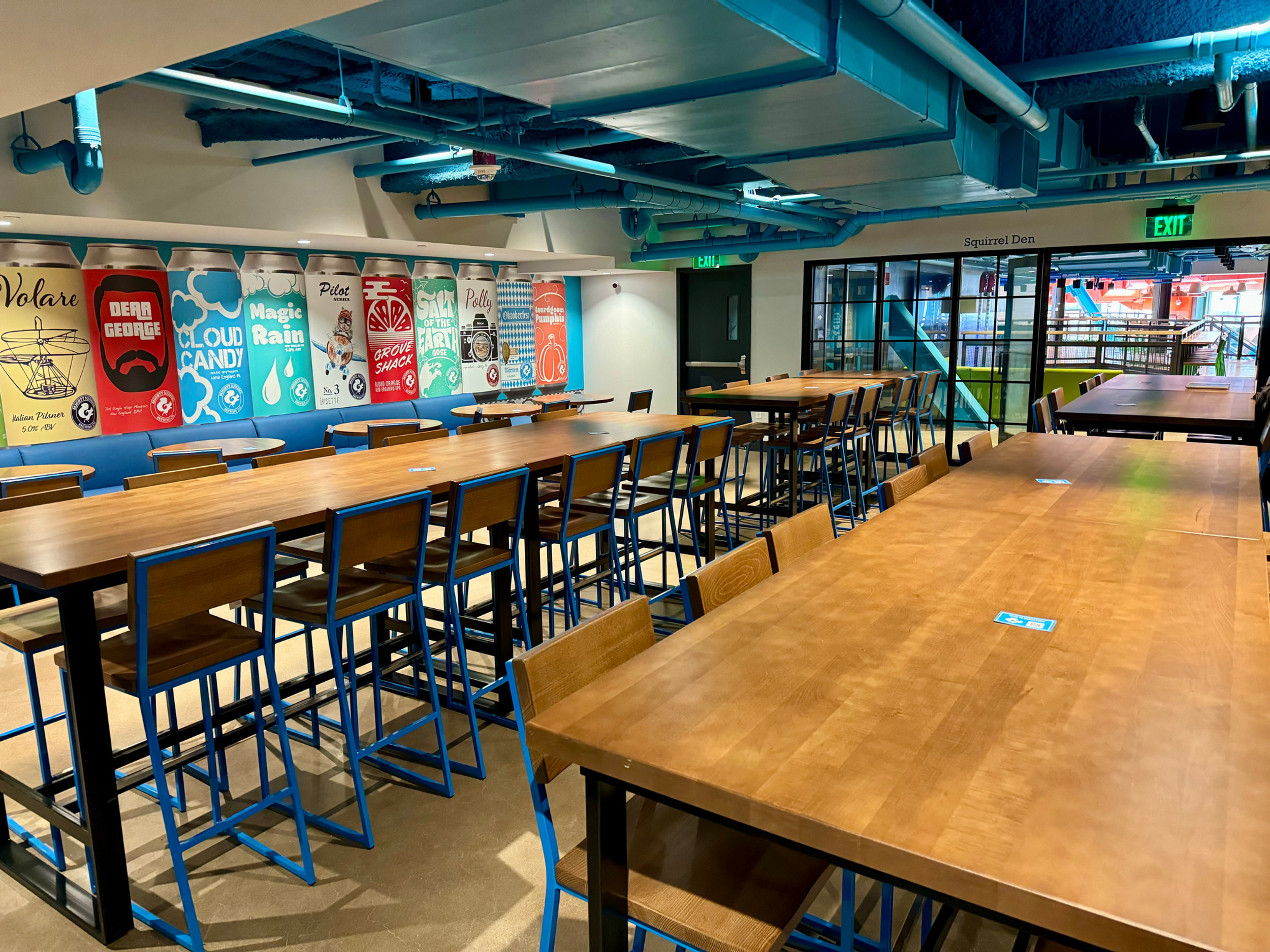 Mighty Squirrel Taproom & Kitchen private dining