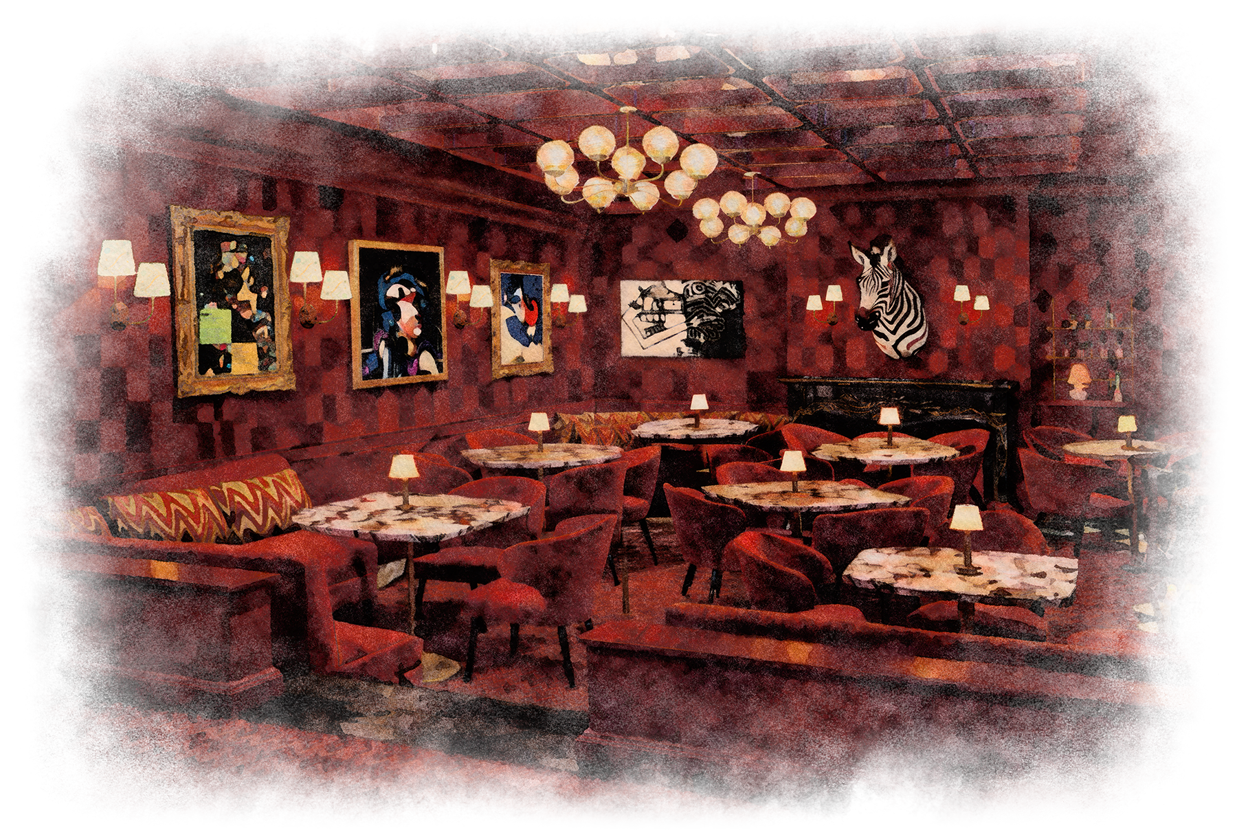 Zebra Room private dining