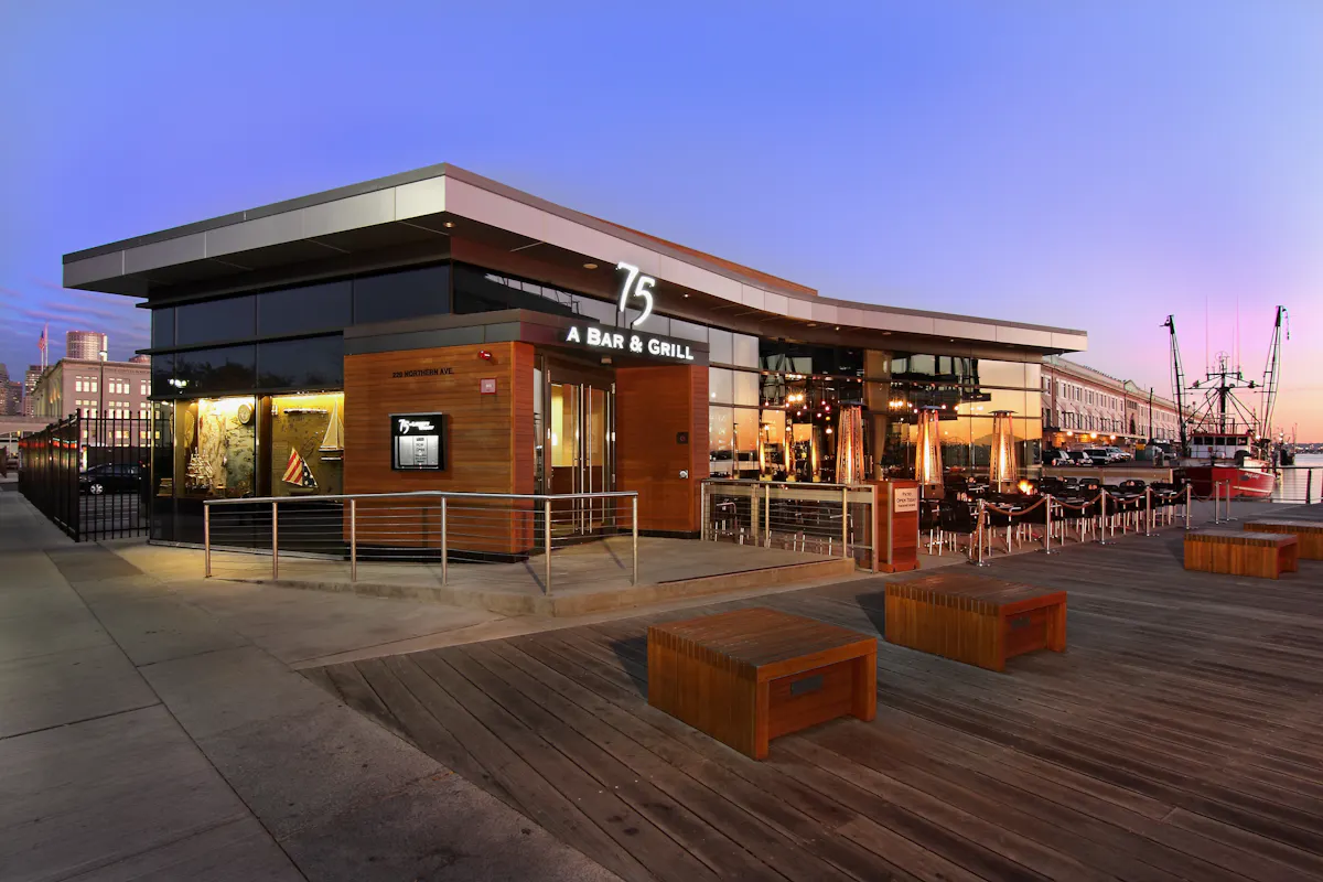 75 on Liberty Wharf private dining 4