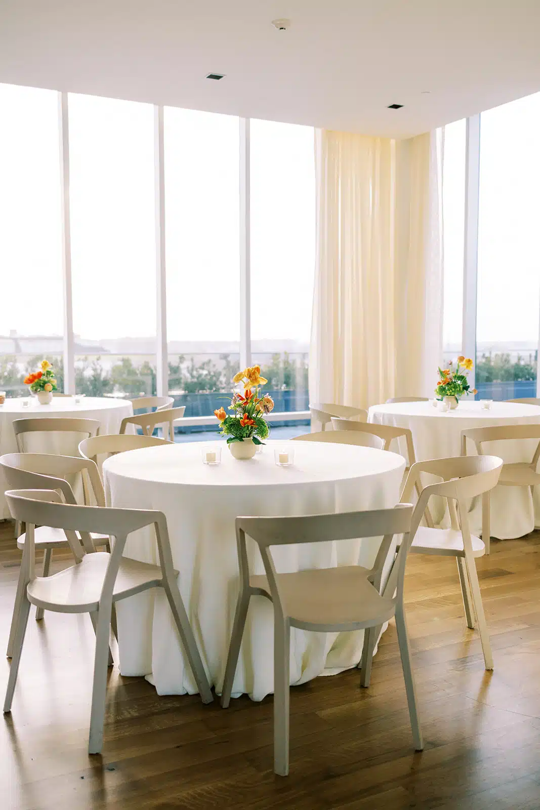 Rivers Room & North Terrace at The Living Room at The Dewberry
