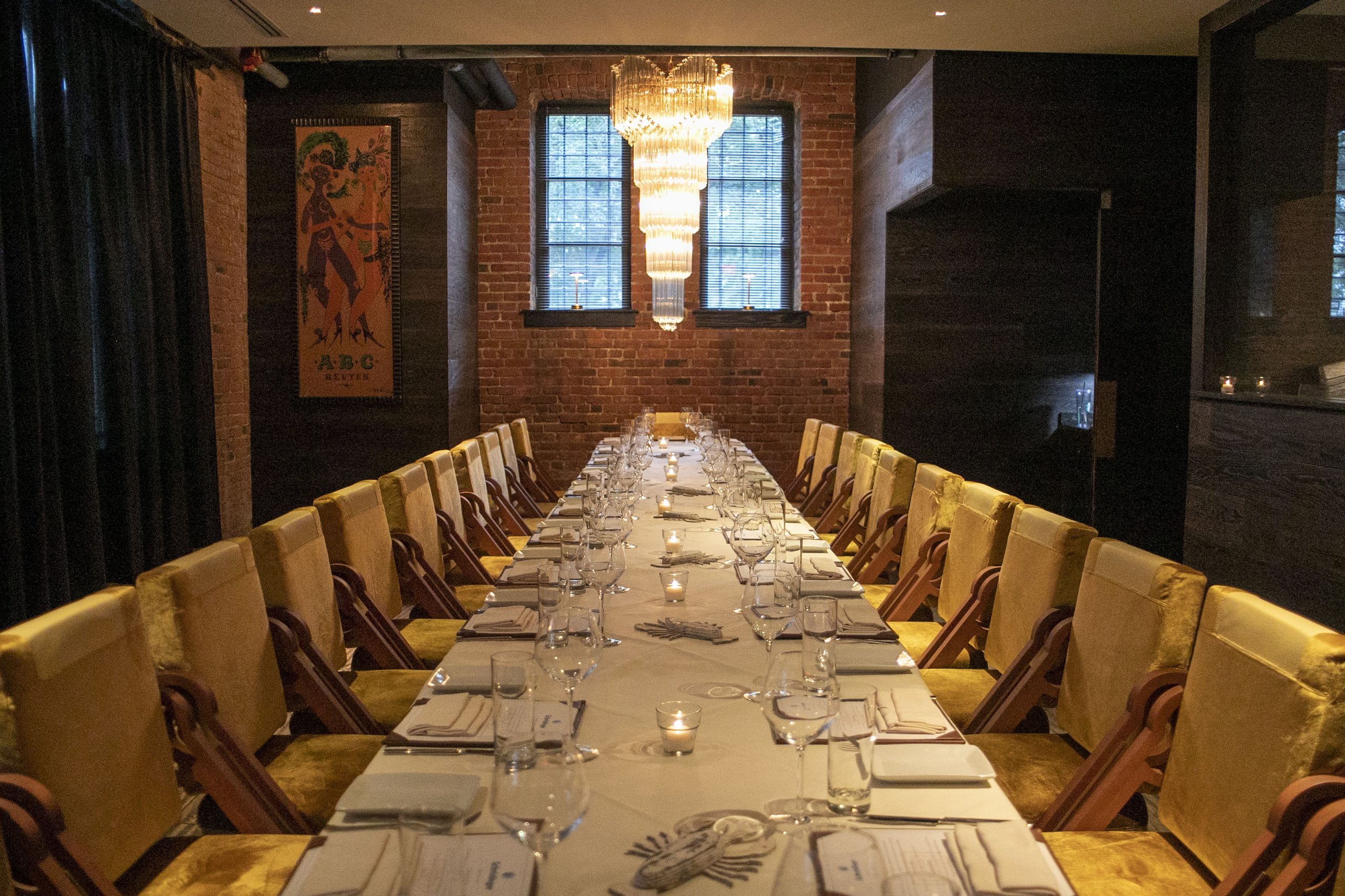 Private Dining Room at Scampo