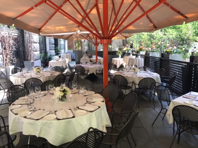 Outdoor Seasonal Patio at Scampo