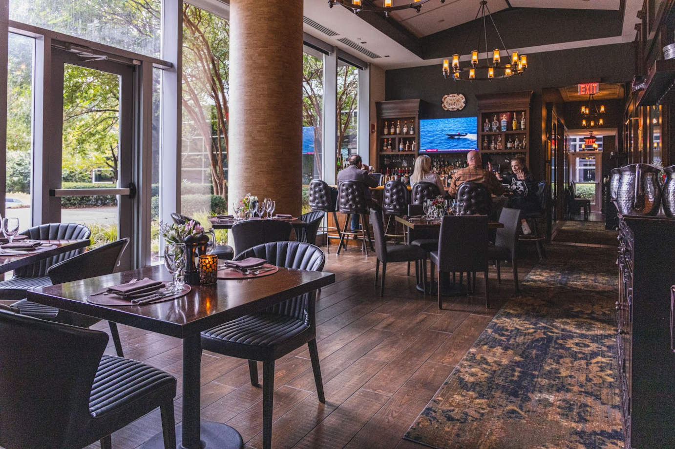 Halls Chophouse Columbia private dining 2