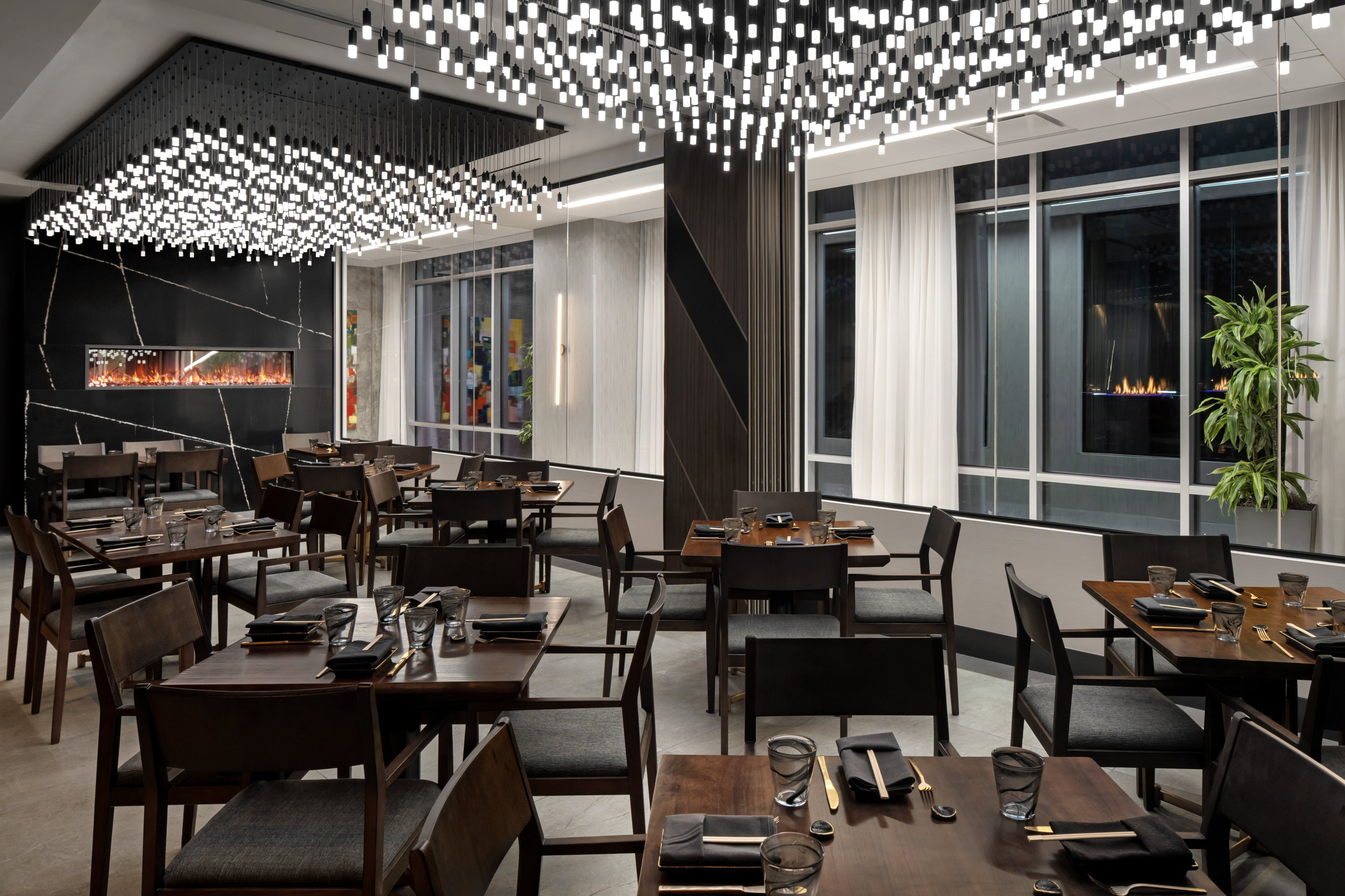 Private Dining Room B at Hestia Rooftop