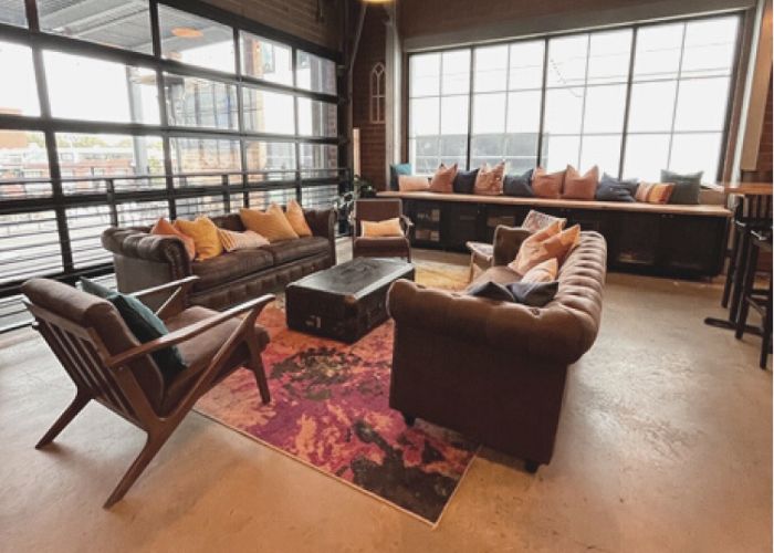 The Brewers Lounge at Legion at the Trolley Barn